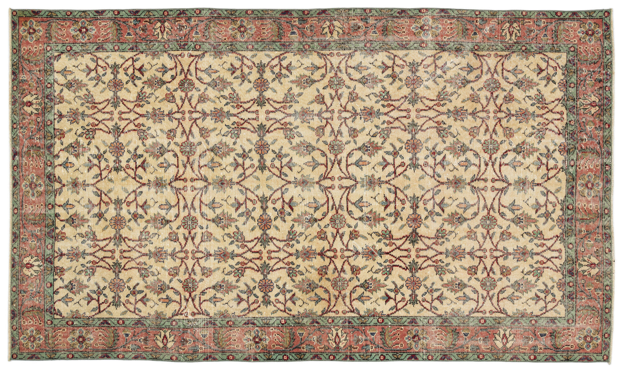 Apex Vintage Halı Naturel 10263 162 cm X 283 cm