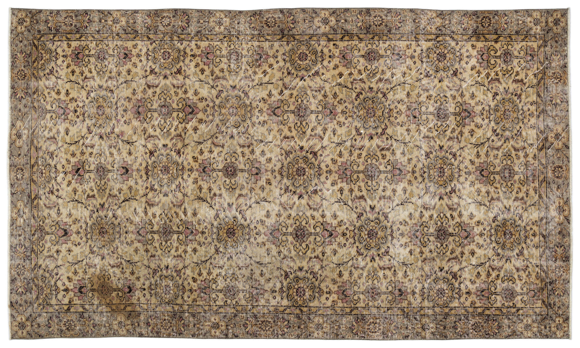 Apex Vintage Halı Naturel 10383 165 cm X 272 cm