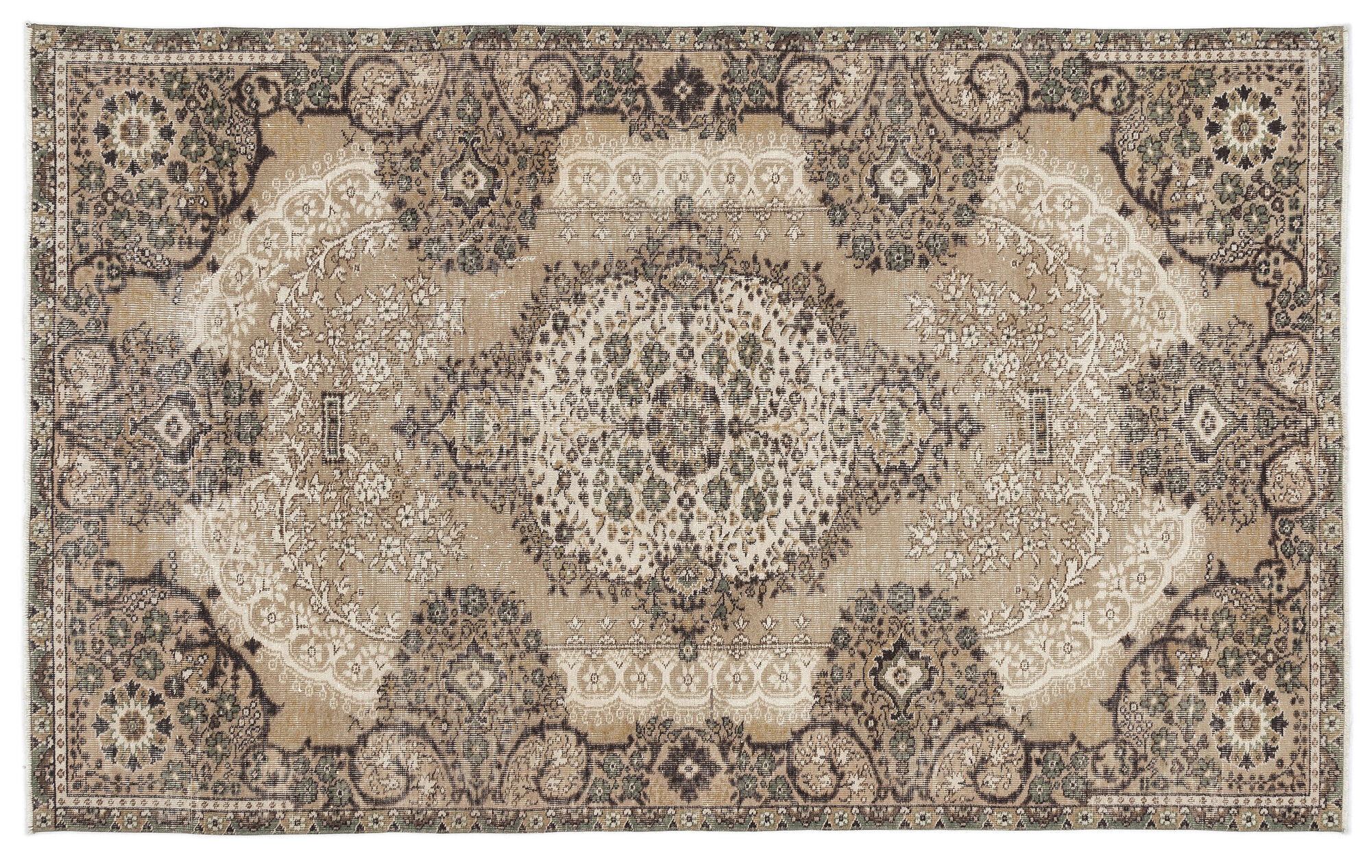 Apex Vintage Halı Naturel 10488 158 cm X 258 cm