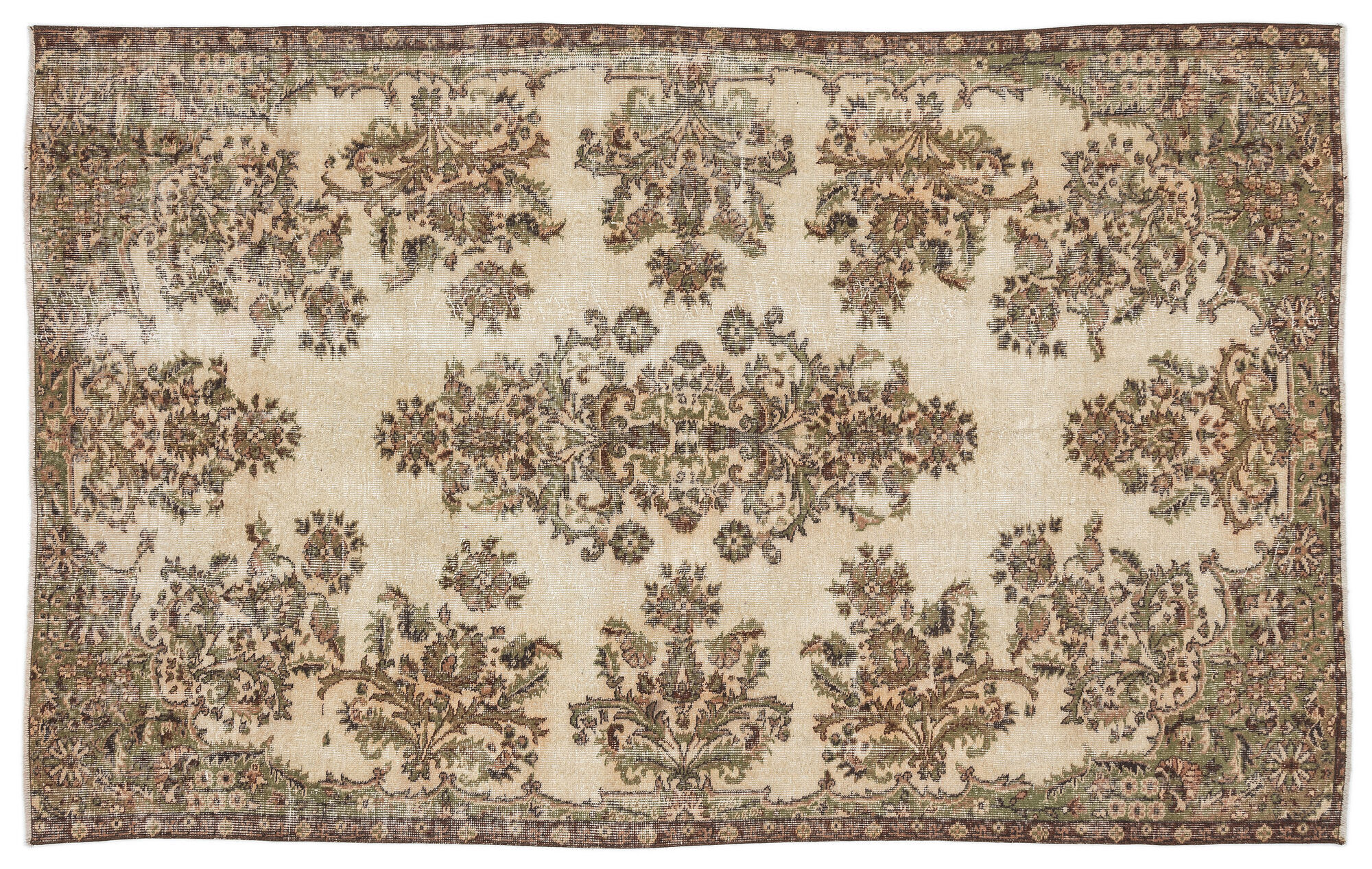 Apex Vintage Halı Naturel 10494 164 cm X 267 cm