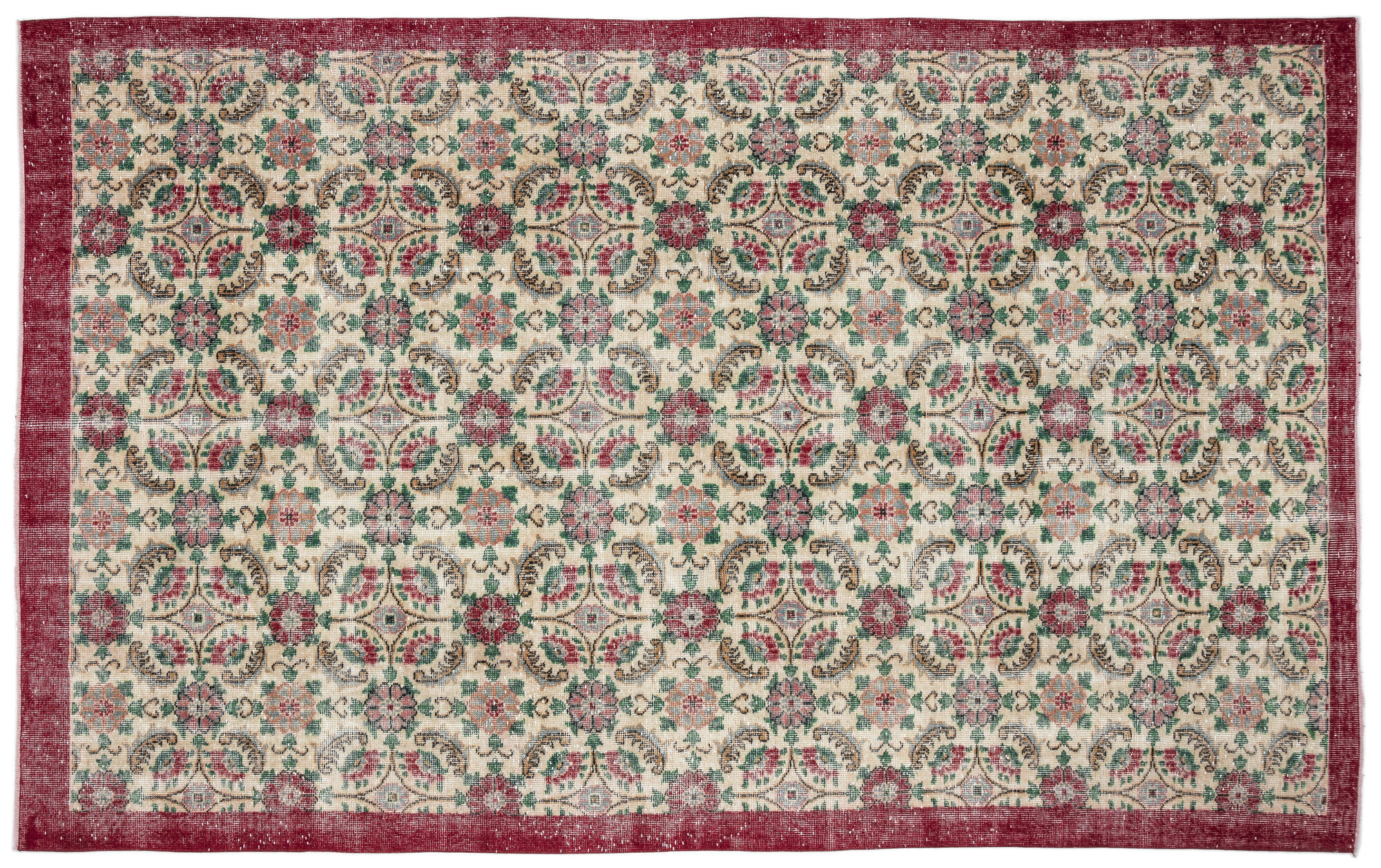 Apex Vintage Halı Naturel 10598 195 cm X 317 cm