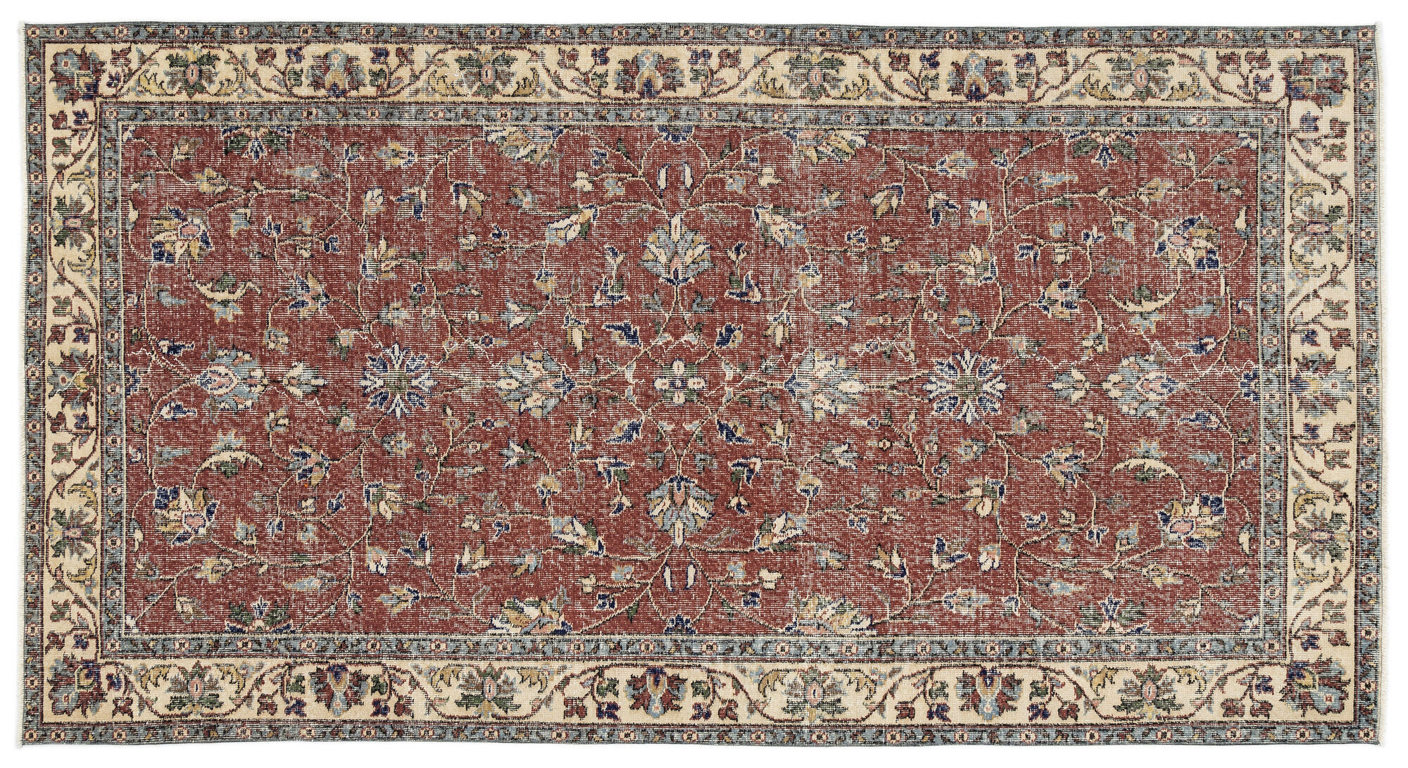 Apex Vintage Halı Naturel 10911 148 cm X 278 cm