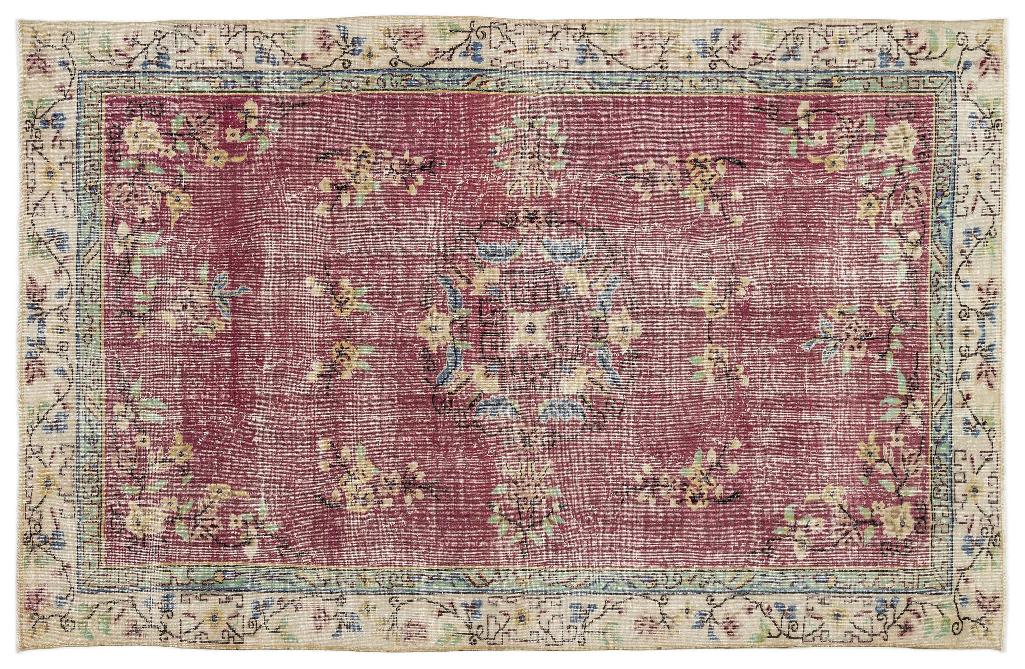 Apex Vintage Halı Naturel 12125 188 cm X 302 cm
