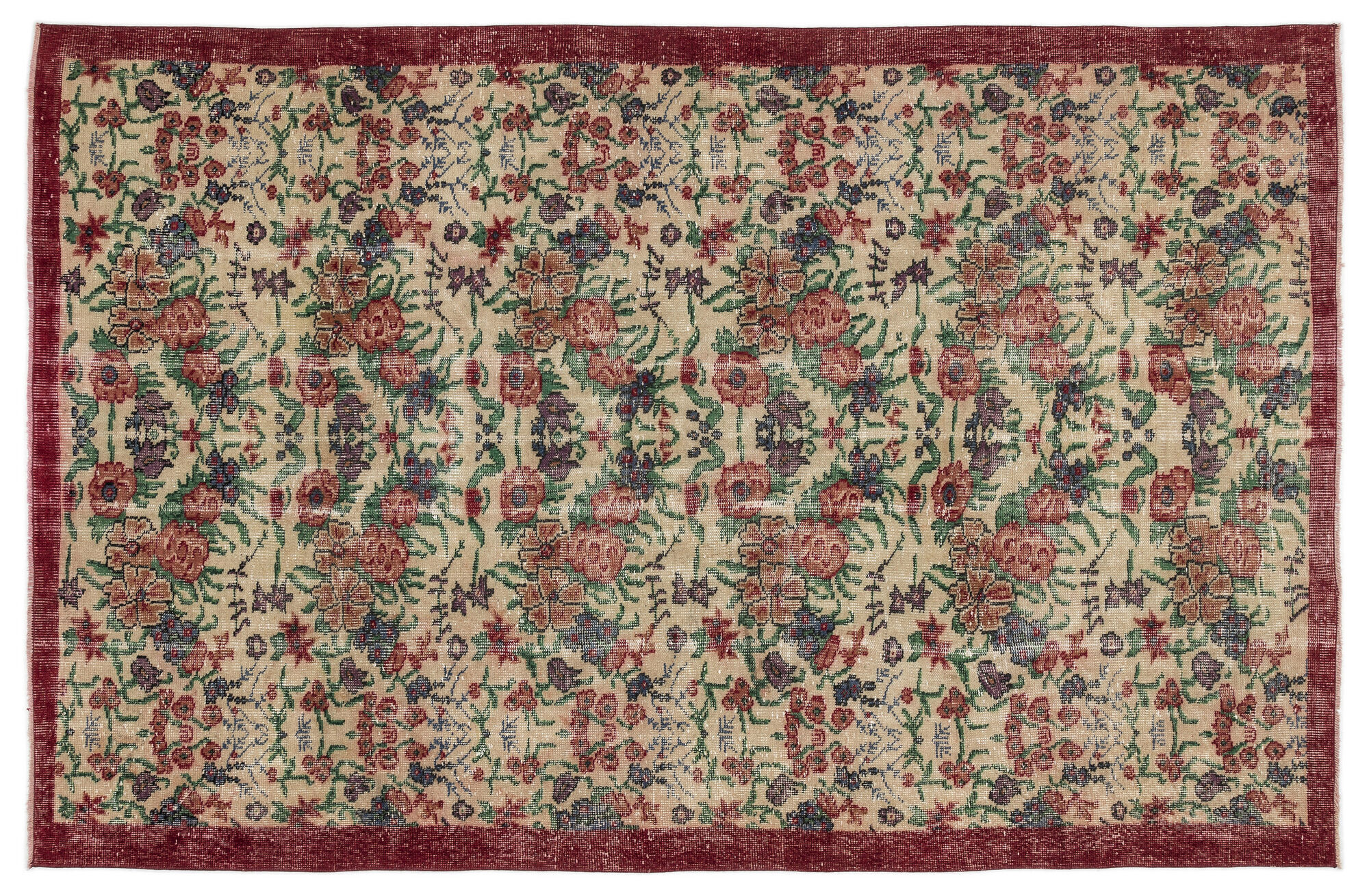 Apex Vintage Halı Naturel 12127 169 cm X 263 cm