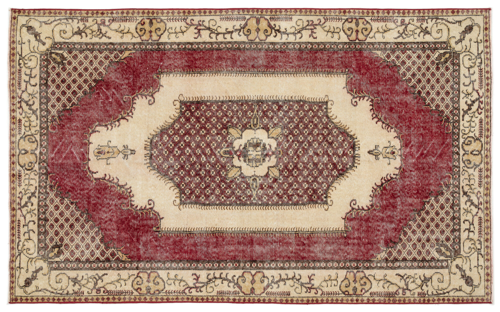Apex Vintage Halı Naturel 12387 173 cm X 284 cm