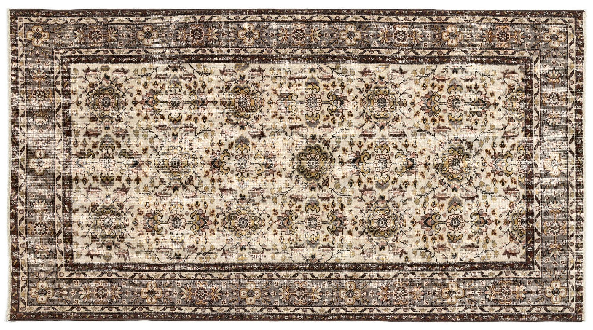 Apex Vintage Halı Naturel 12420 142 cm X 260 cm