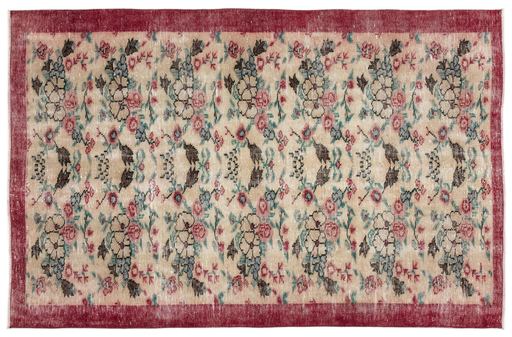 Apex Vintage Halı Naturel 12528 161 cm X 250 cm