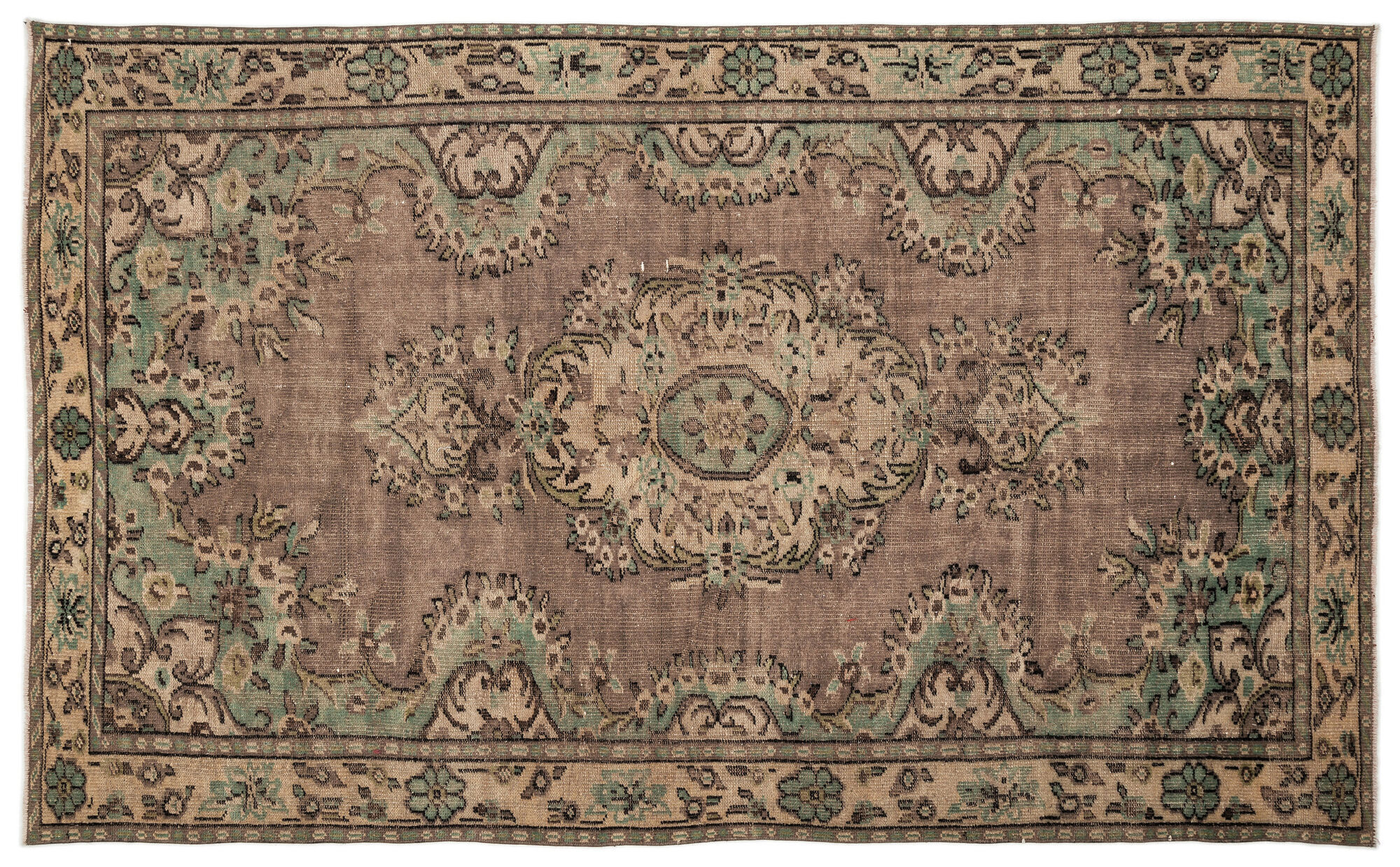 Apex Vintage Halı Naturel 12709 184 cm X 304 cm
