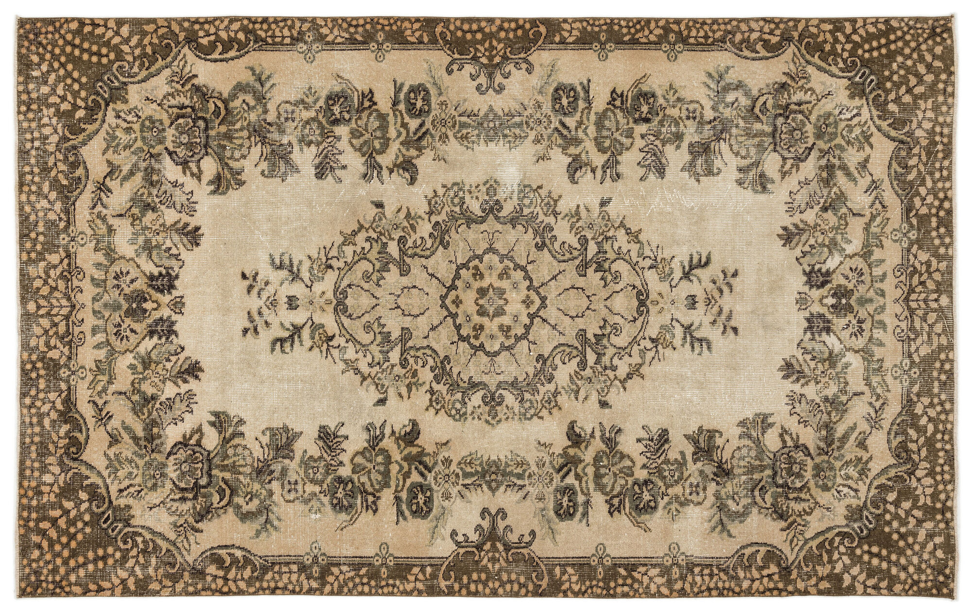 Apex Vintage Halı Naturel 12795 170 cm X 276 cm