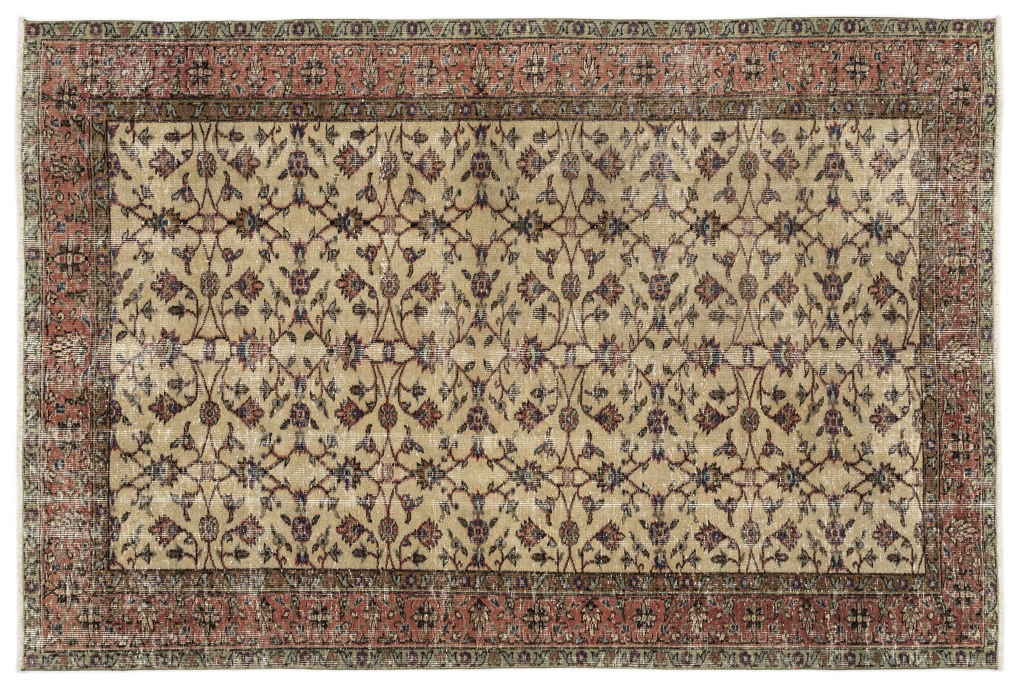 Apex Vintage Halı Naturel 12821 163 cm X 245 cm