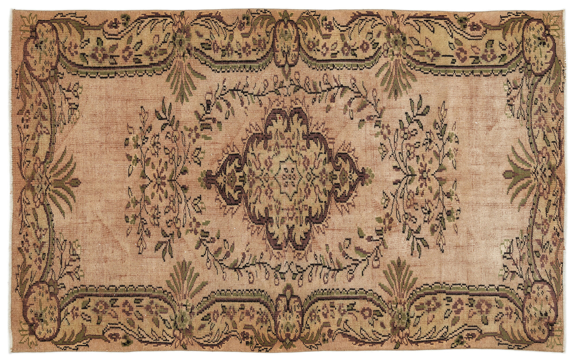Apex Vintage Halı Naturel 12829 163 cm X 266 cm