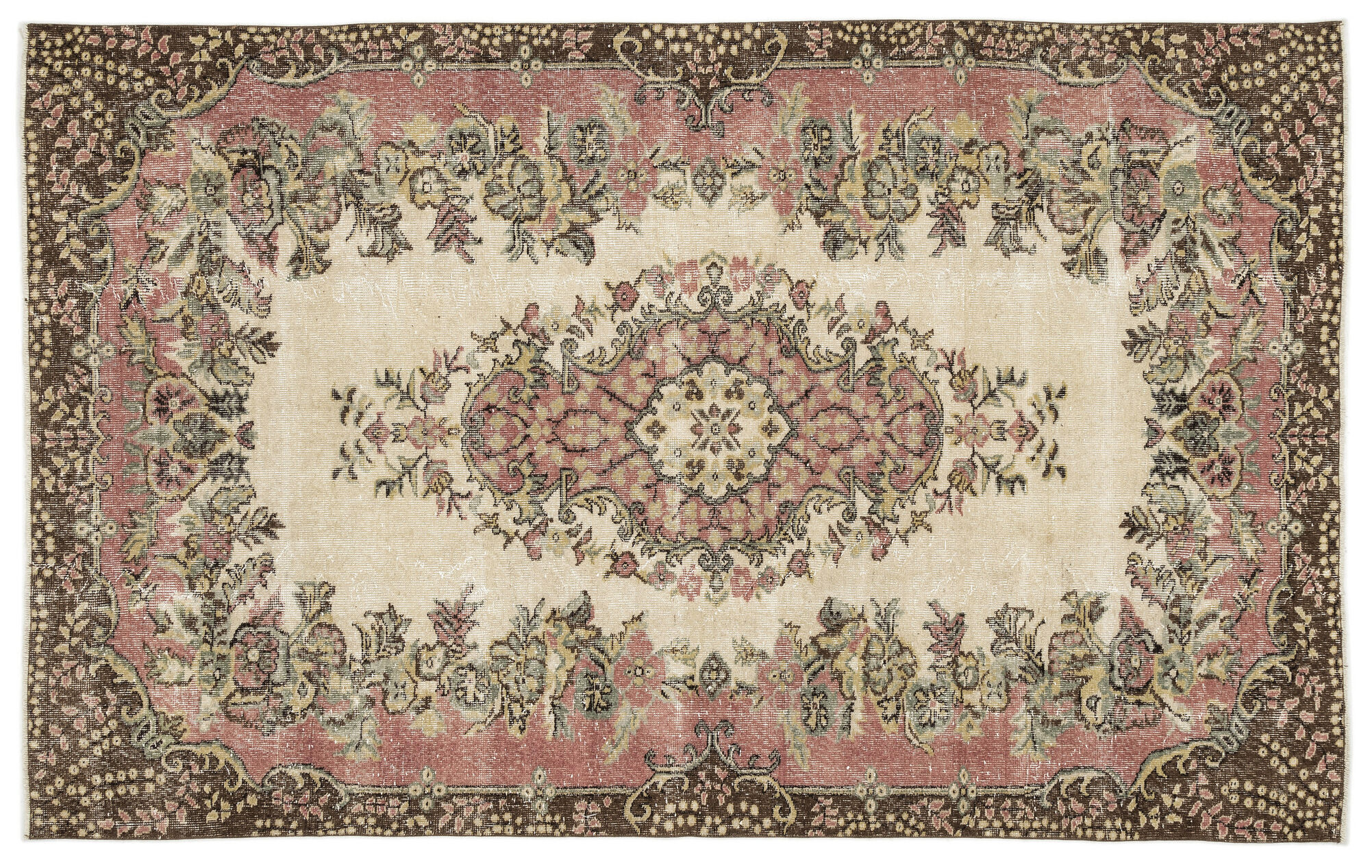 Apex Vintage Halı Naturel 12867 167 cm X 266 cm