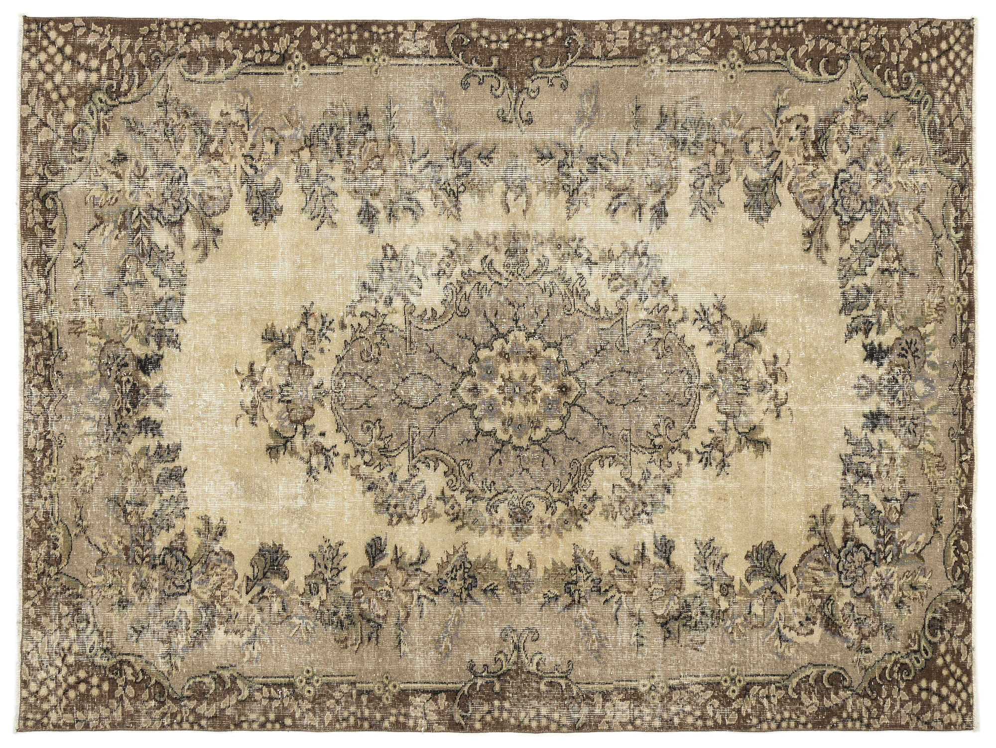 Apex Vintage Halı Naturel 12940 195 cm X 256 cm