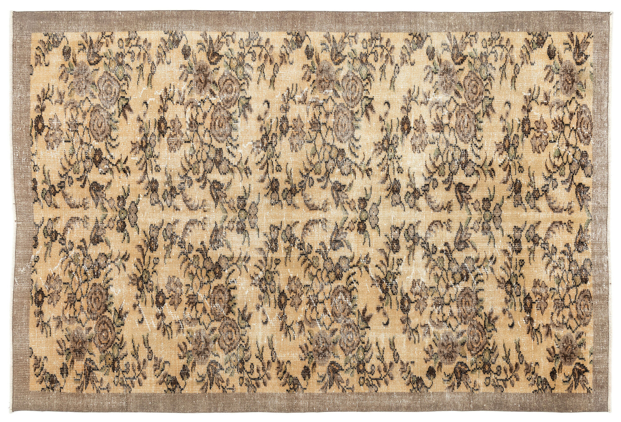 Apex Vintage Halı Naturel 12956 175 cm X 258 cm