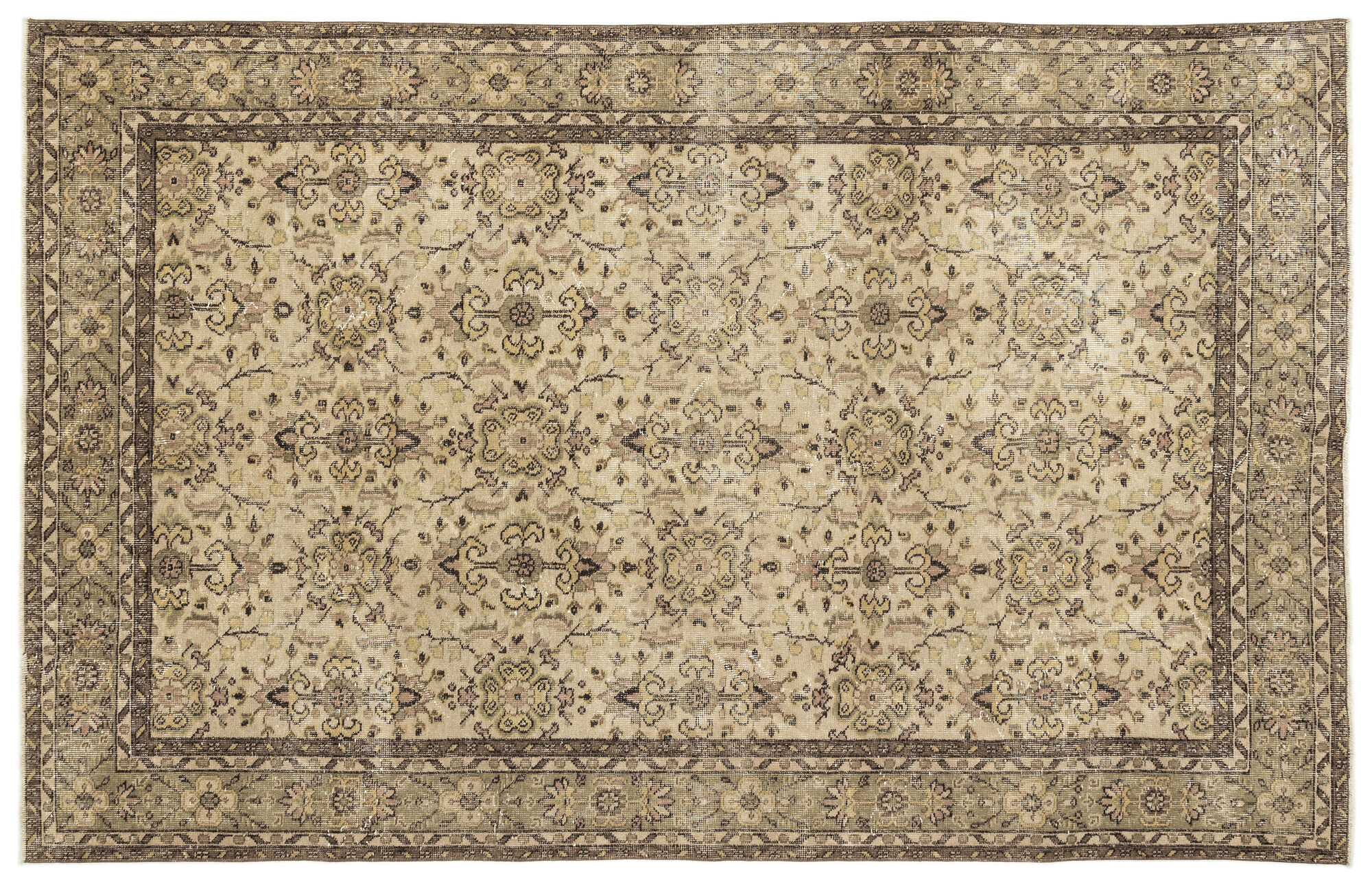Apex Vintage Halı Naturel 13000 180 cm X 287 cm