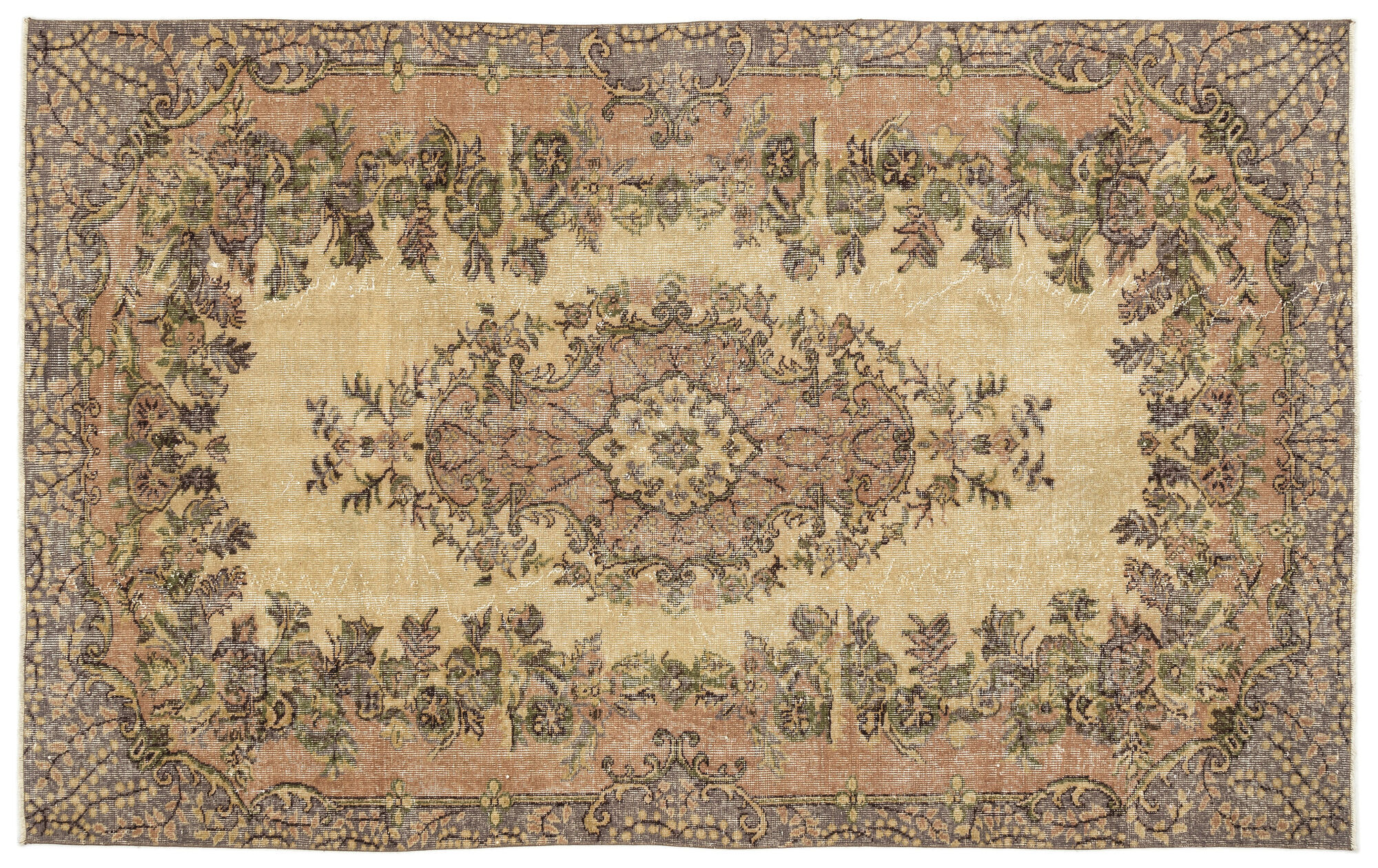 Apex Vintage Halı Naturel 13011 172 cm X 277 cm