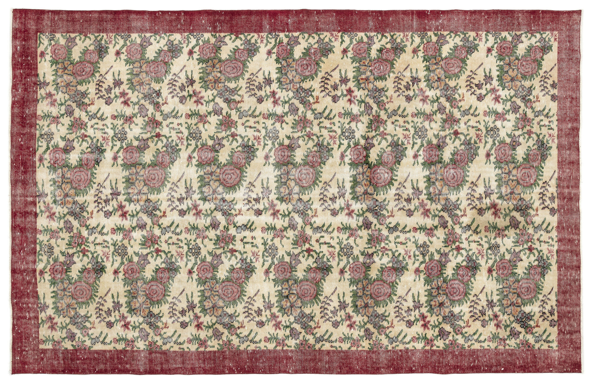 Apex Vintage Halı Naturel 13062 188 cm X 295 cm