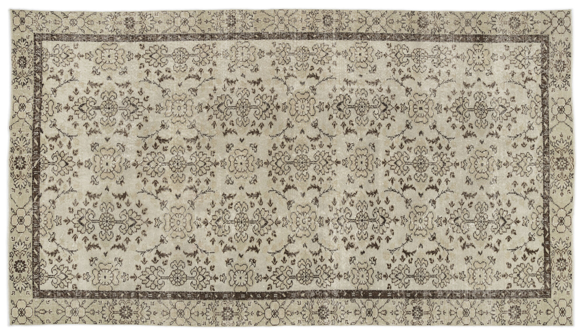 Apex Vintage Halı Naturel 13184 157 cm X 279 cm