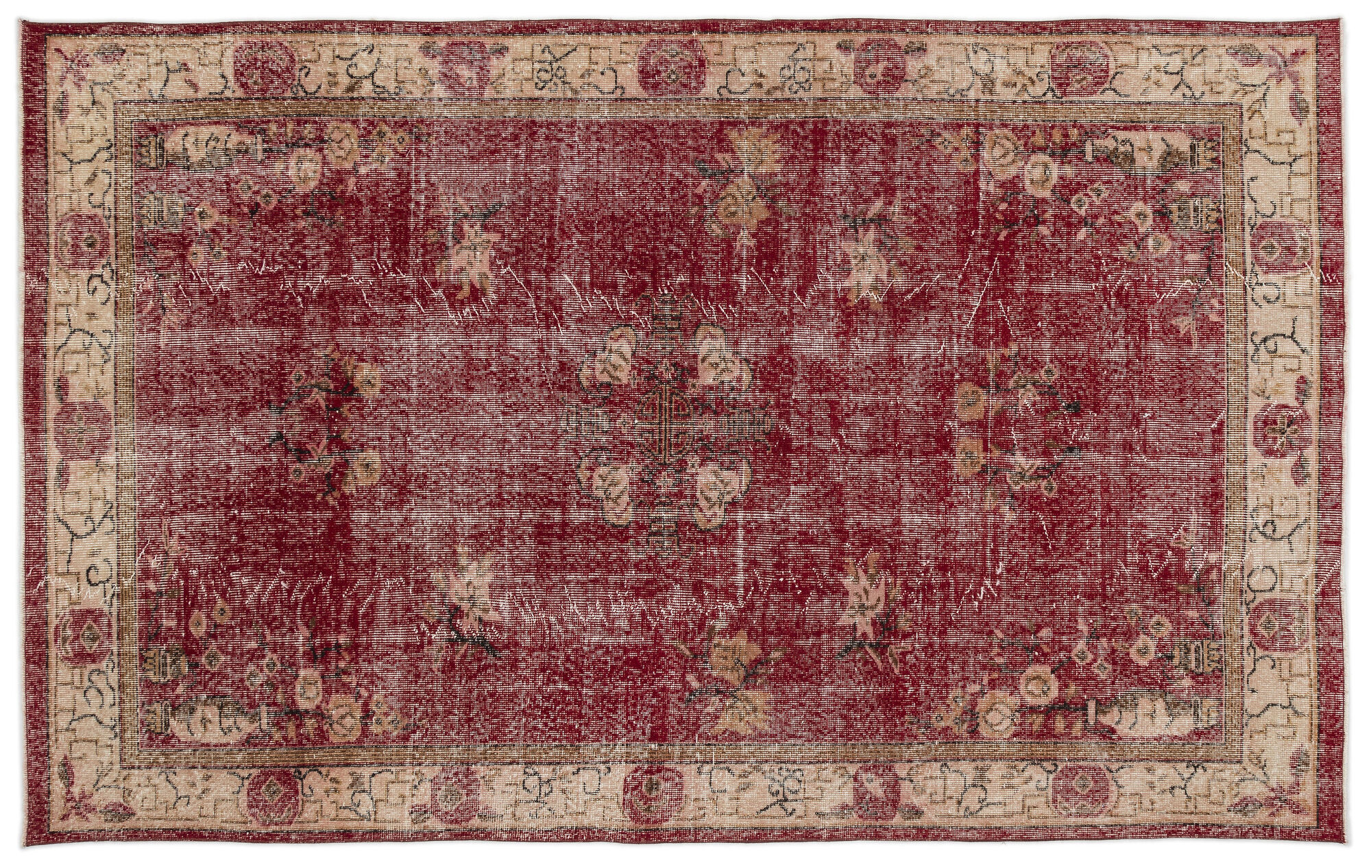 Apex Vintage Halı Naturel 13986 178 cm X 295 cm
