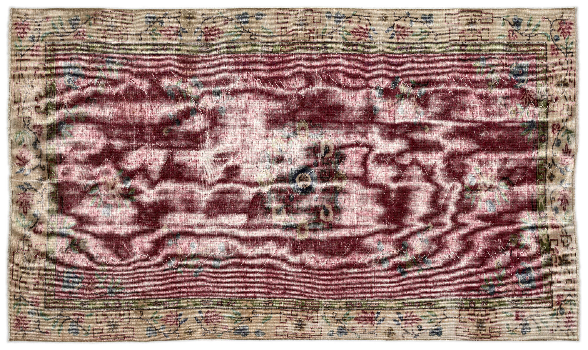 Apex Vintage Halı Naturel 14011 158 cm X 274 cm