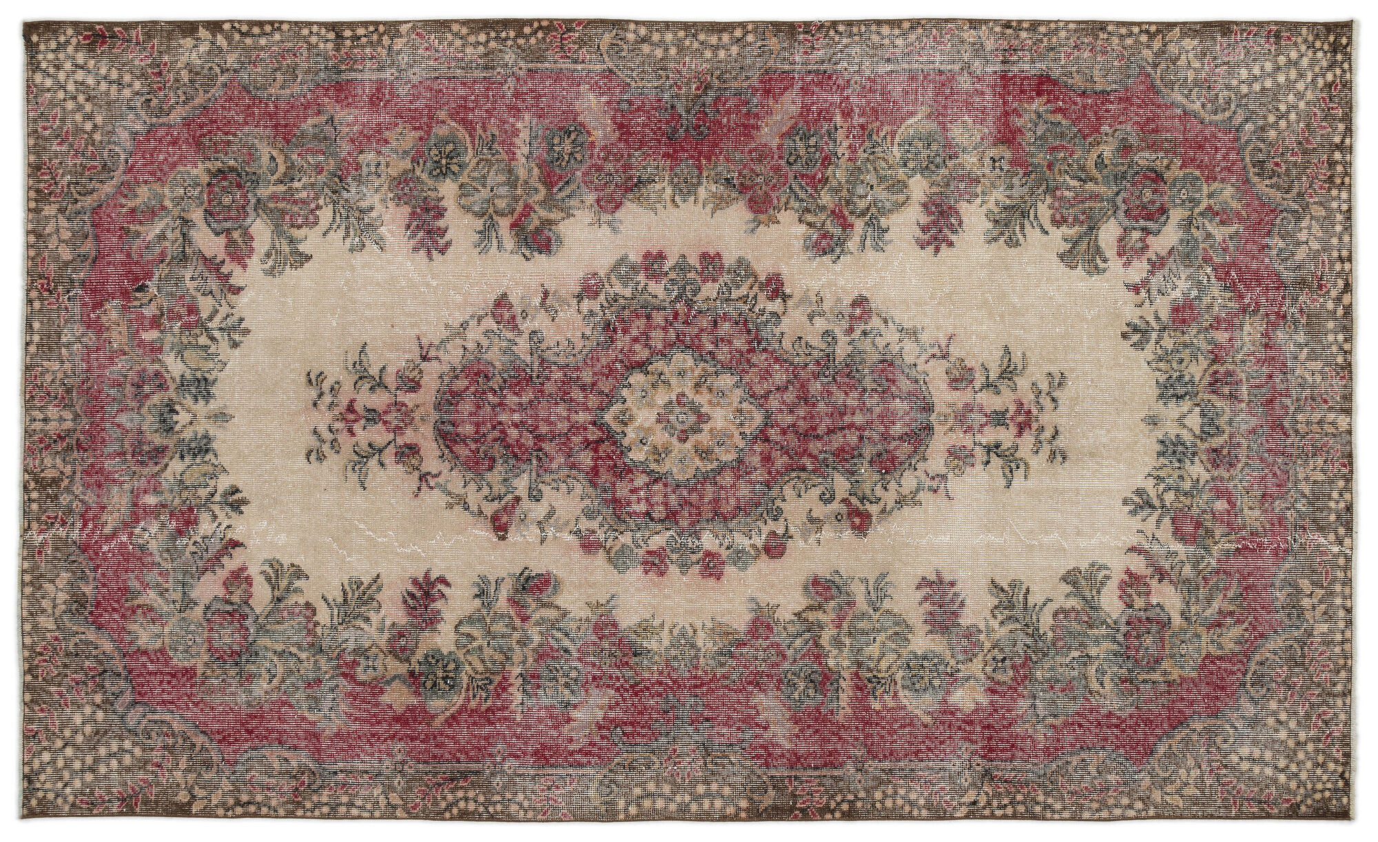 Apex Vintage Halı Naturel 14073 176 cm X 290 cm