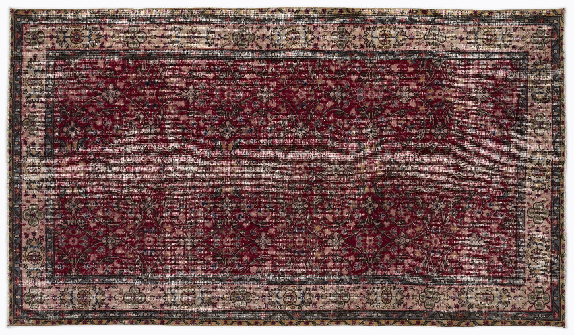 Apex Vintage Halı Naturel 14431 150 cm X 263 cm