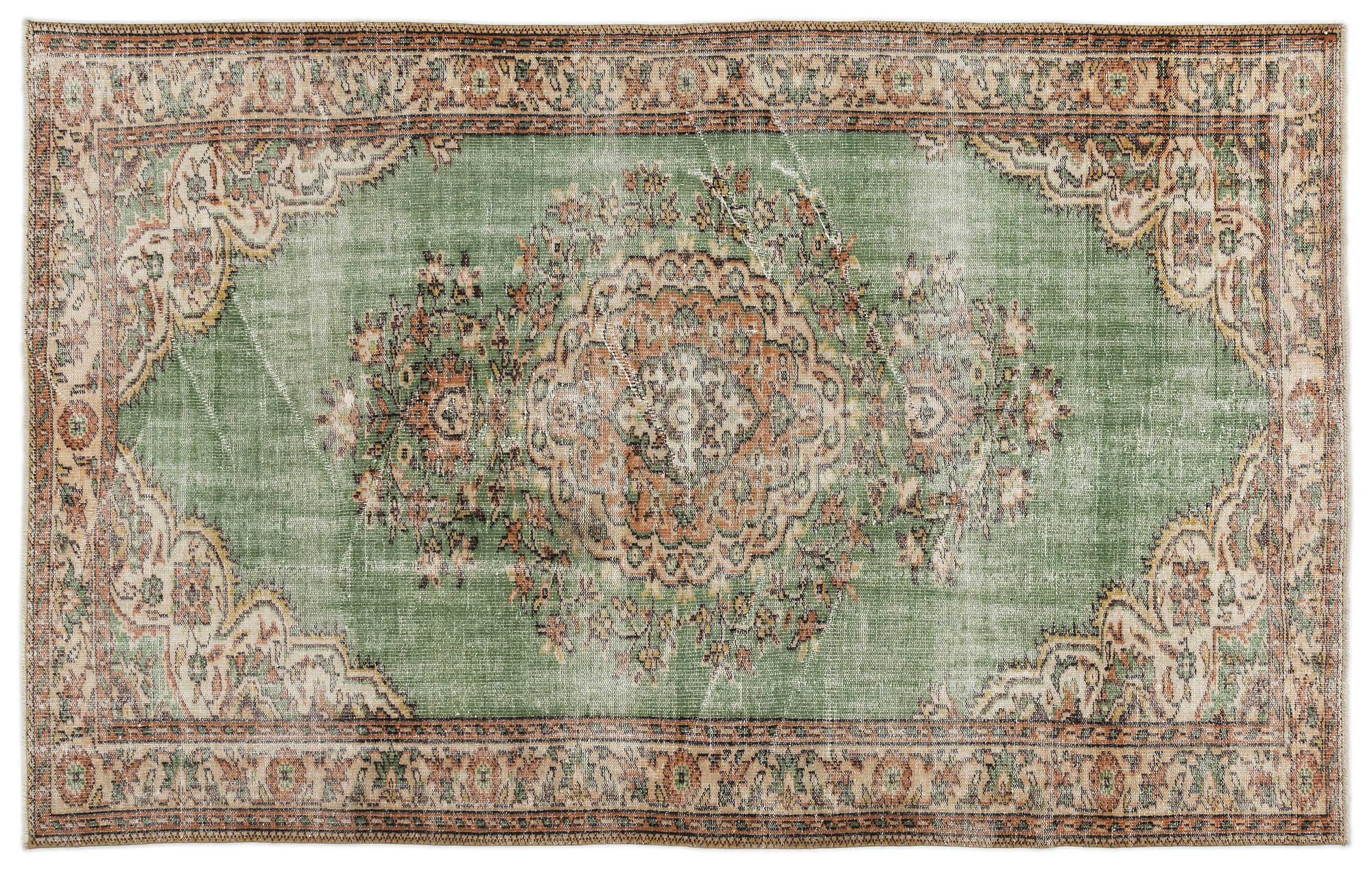 Apex Vintage Halı Naturel 15057 181 cm X 281 cm