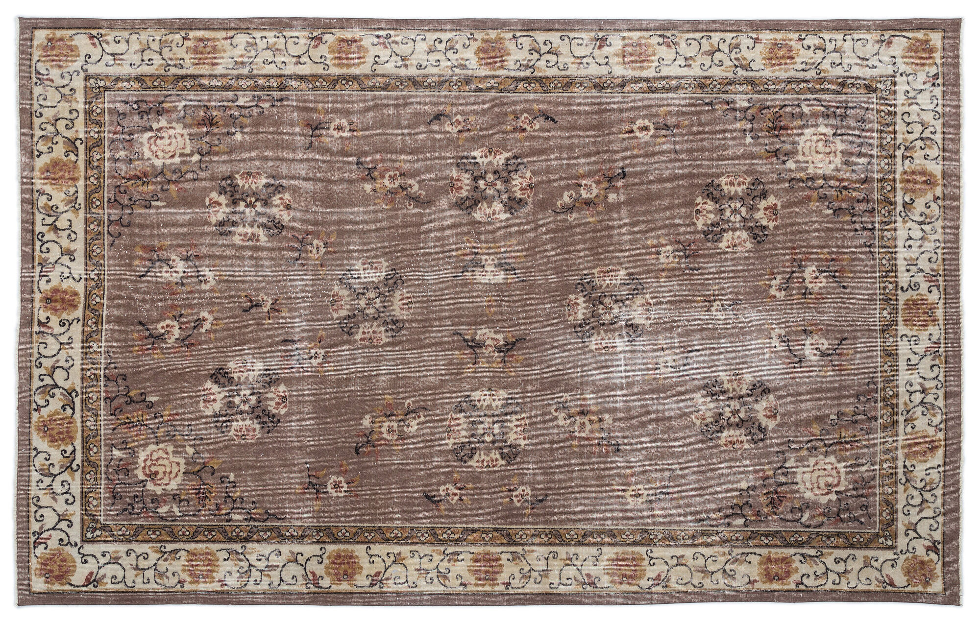 Apex Vintage Halı Naturel 15611 198 cm X 319 cm