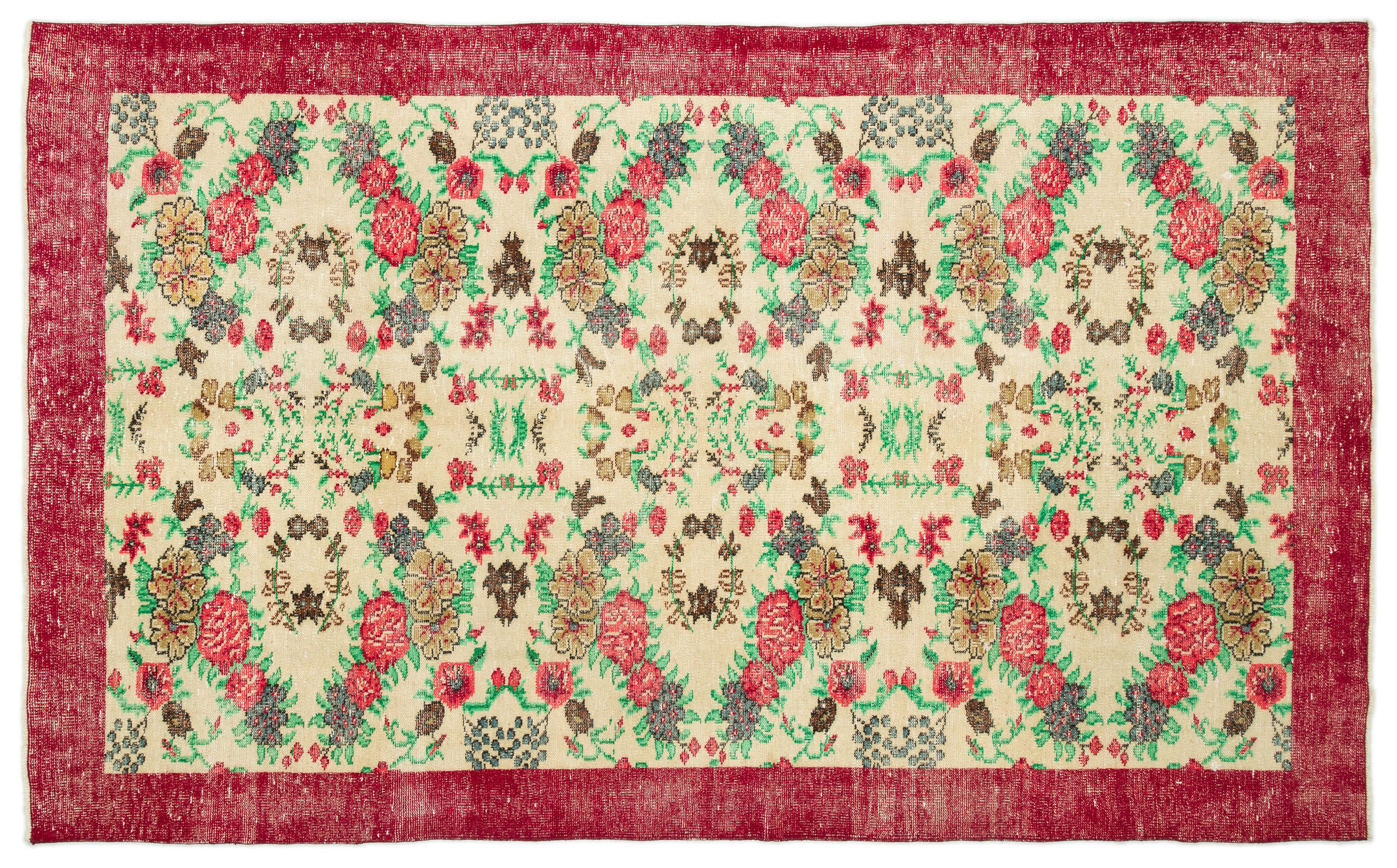 Apex Vintage Halı Naturel 17488 187 cm X 306 cm