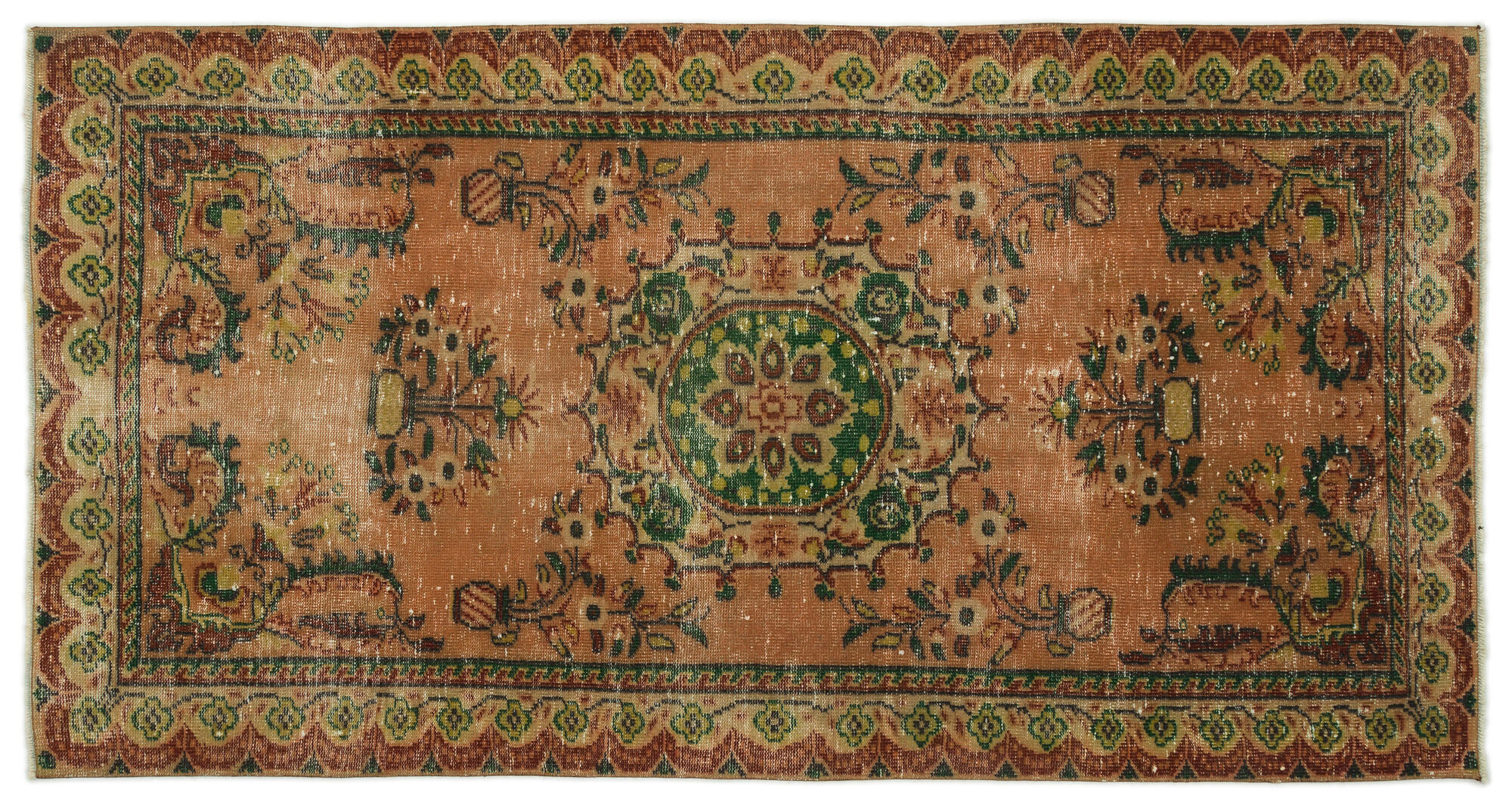 Apex Vintage Halı Naturel 17633 139 cm X 265 cm