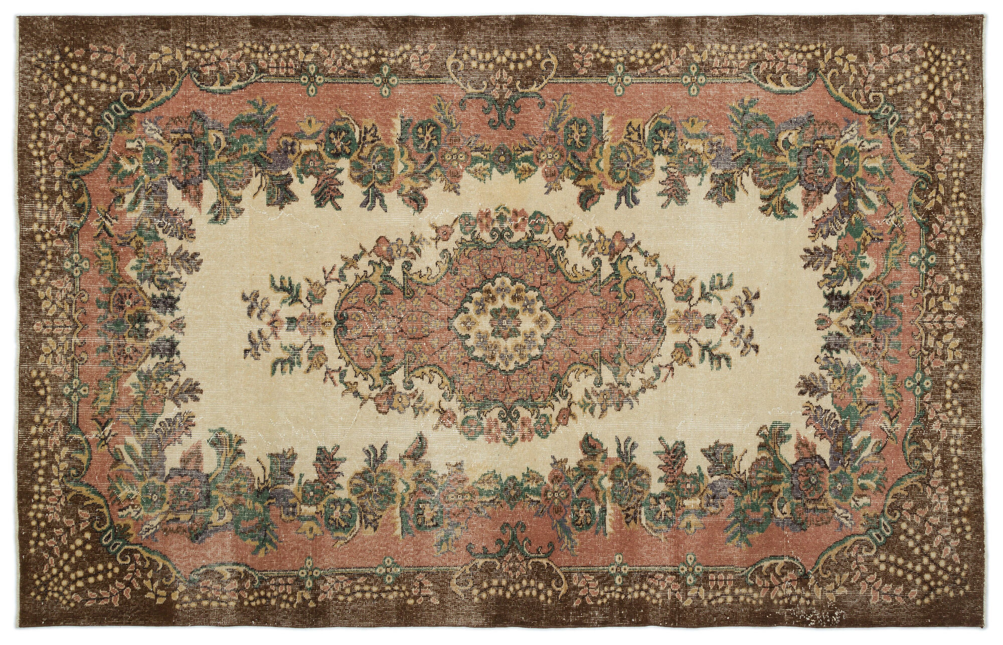 Apex Vintage Halı Naturel 18217 187 cm X 292 cm