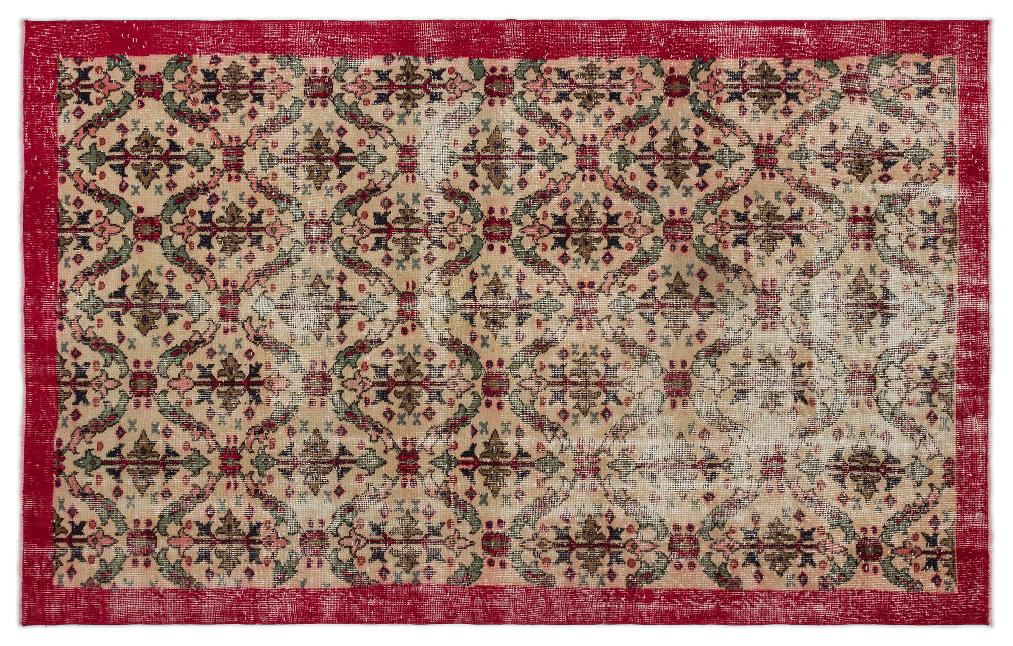 Apex Vintage Halı Naturel 18338 160 cm X 260 cm