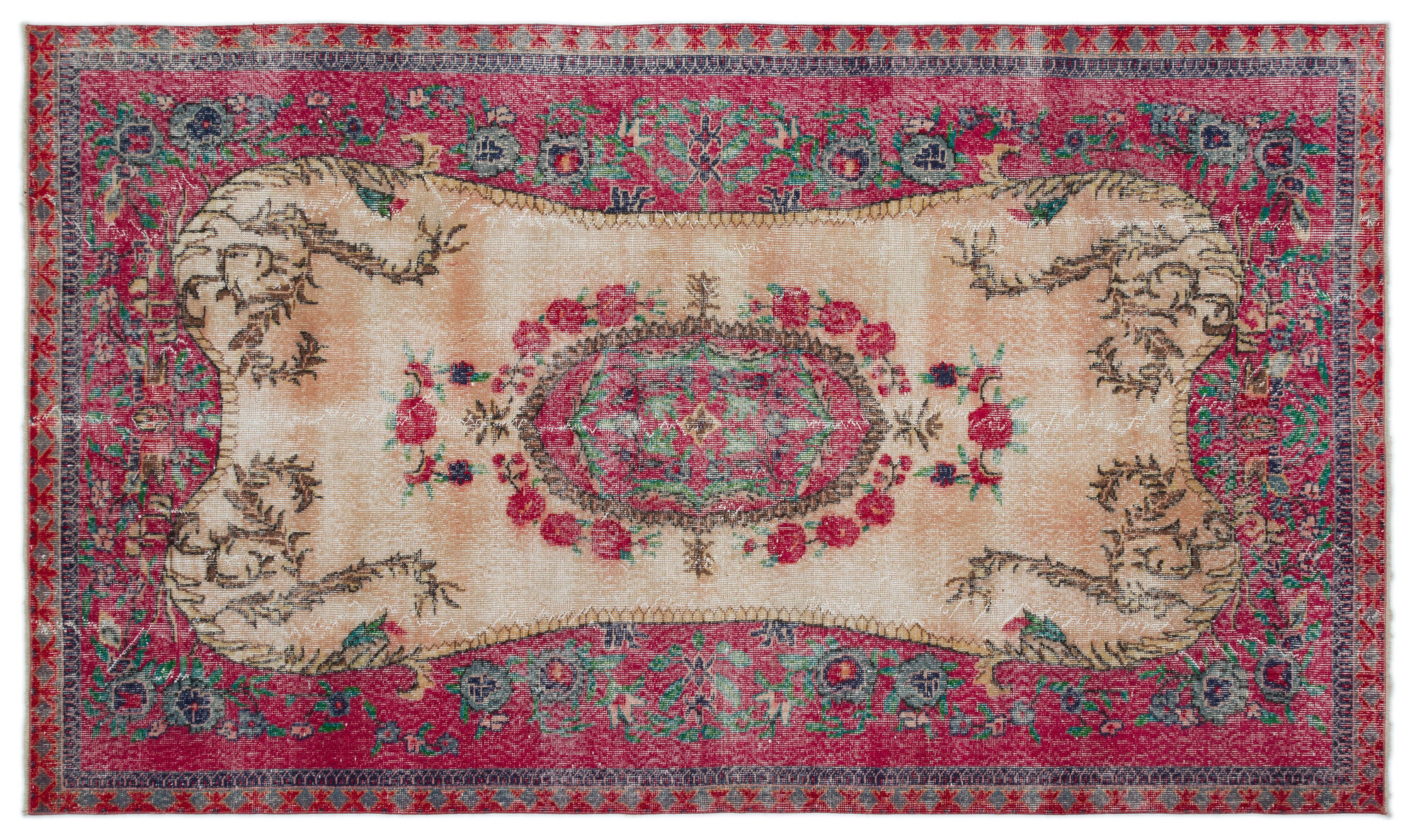Apex Vintage Halı Naturel 18638 163 cm X 280 cm