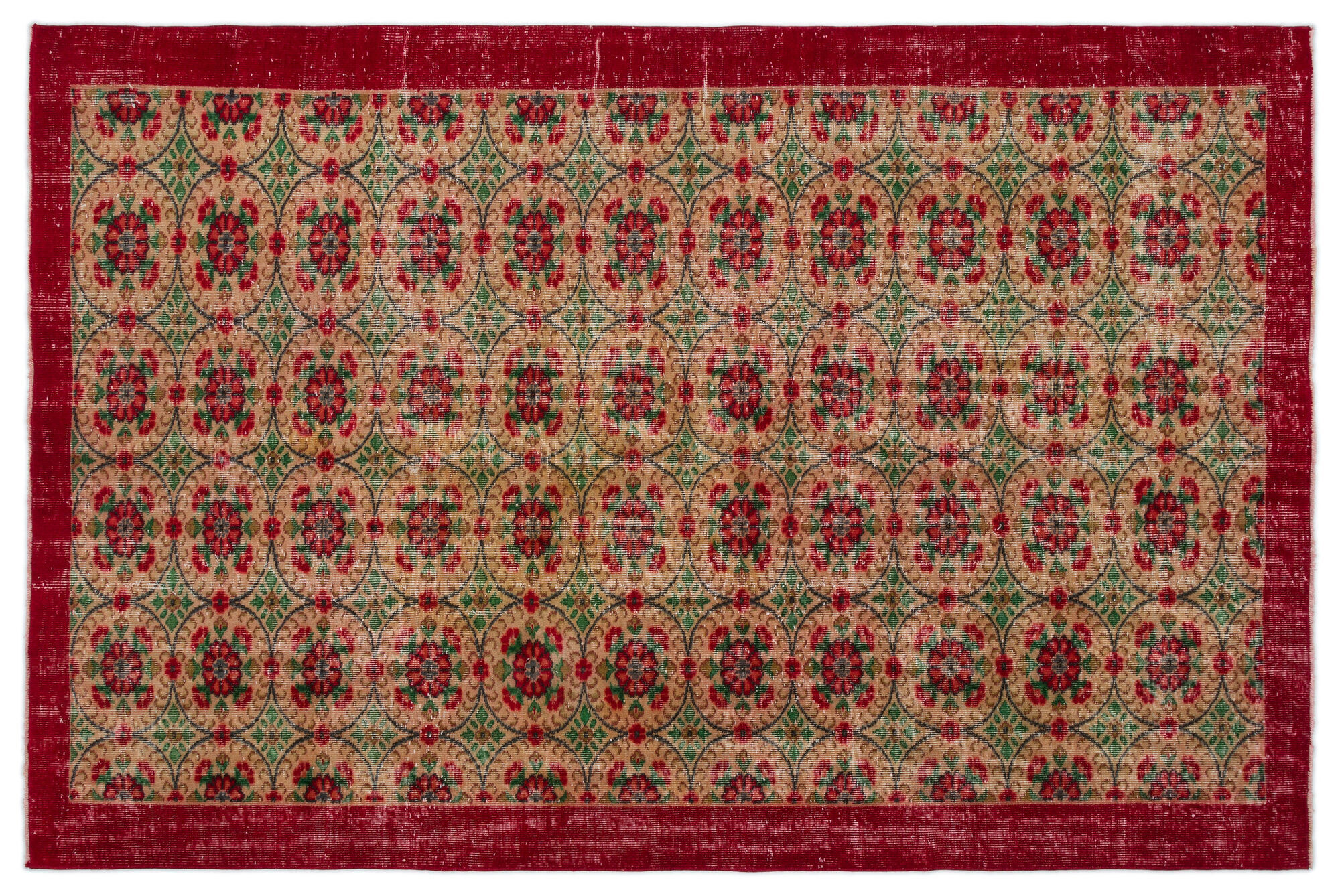 Apex Vintage Halı Naturel 18664 178 cm X 266 cm