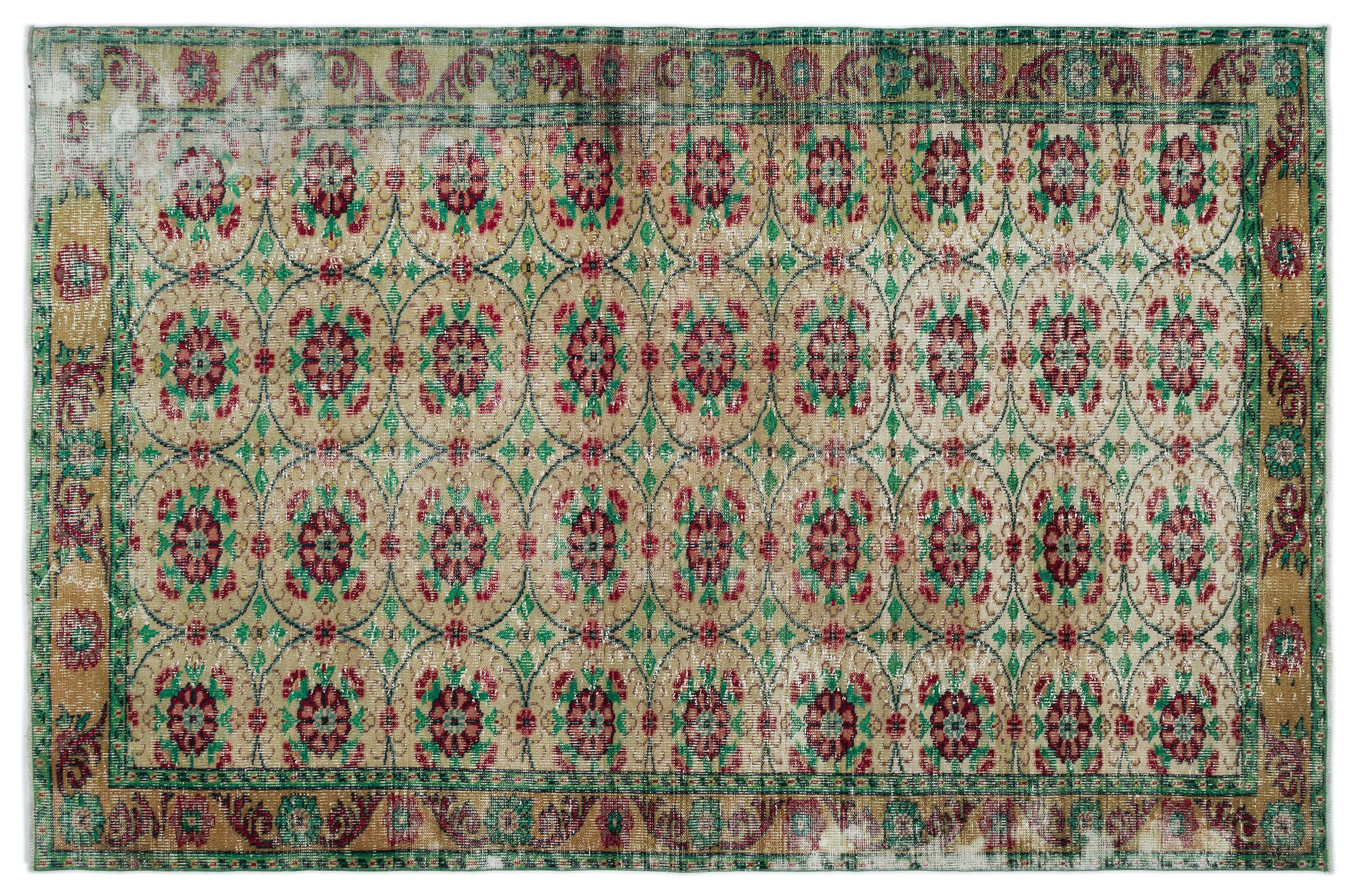 Apex Vintage Halı Naturel 18732 189 cm X 296 cm