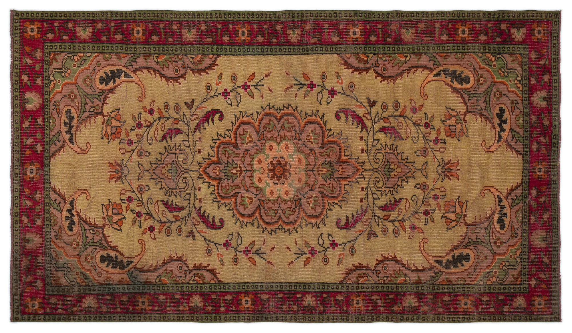 Apex Vintage Halı Naturel 18788 155 cm X 270 cm