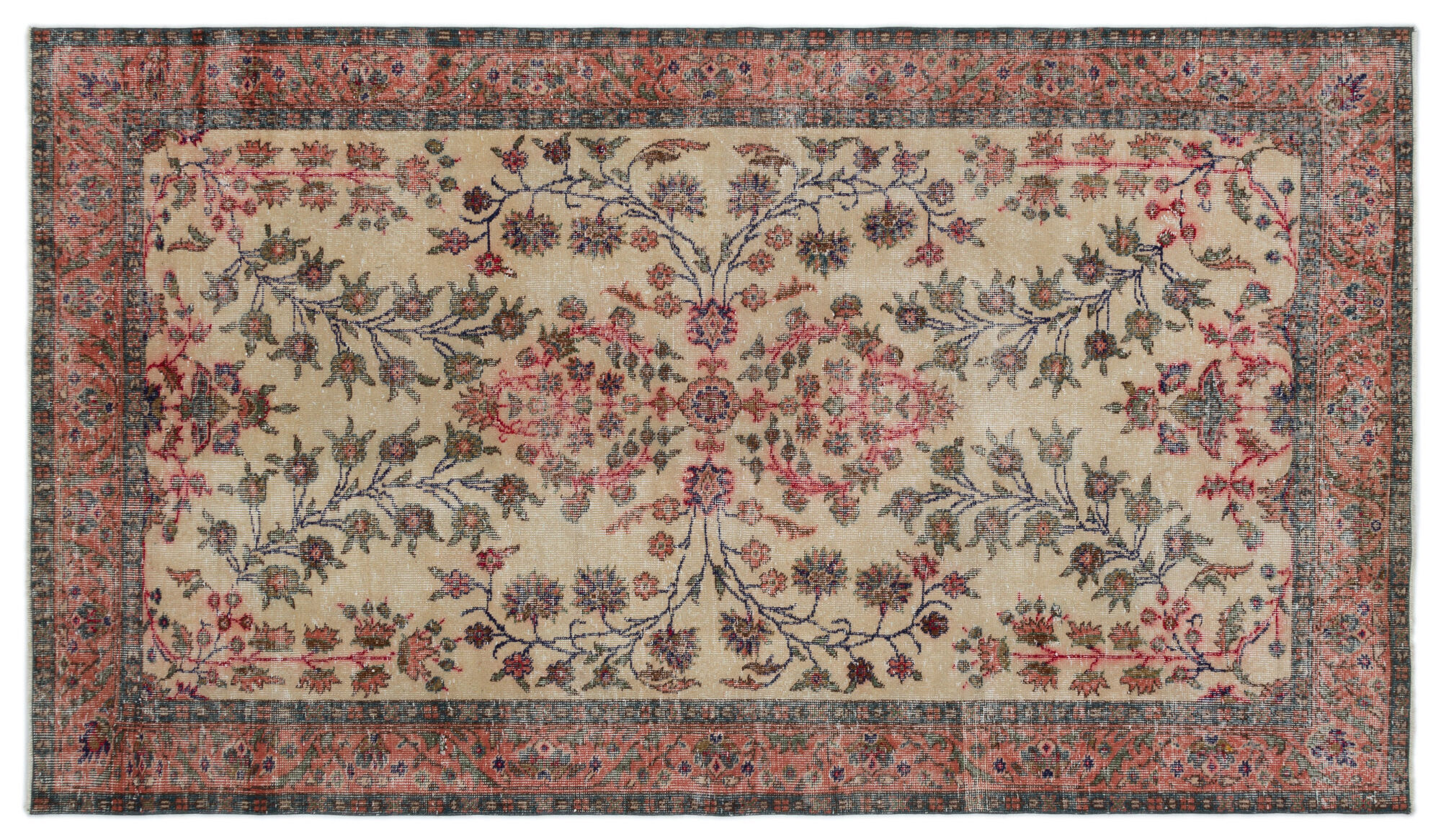 Apex Vintage Halı Naturel 18790 158 cm X 280 cm