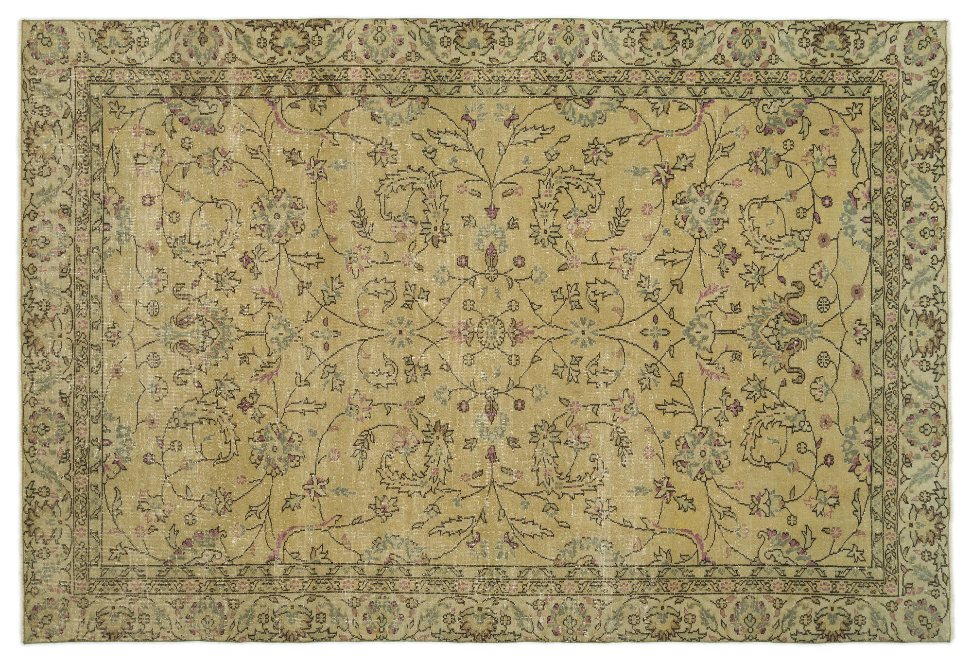 Apex Vintage Halı Naturel 19289 183 cm X 275 cm