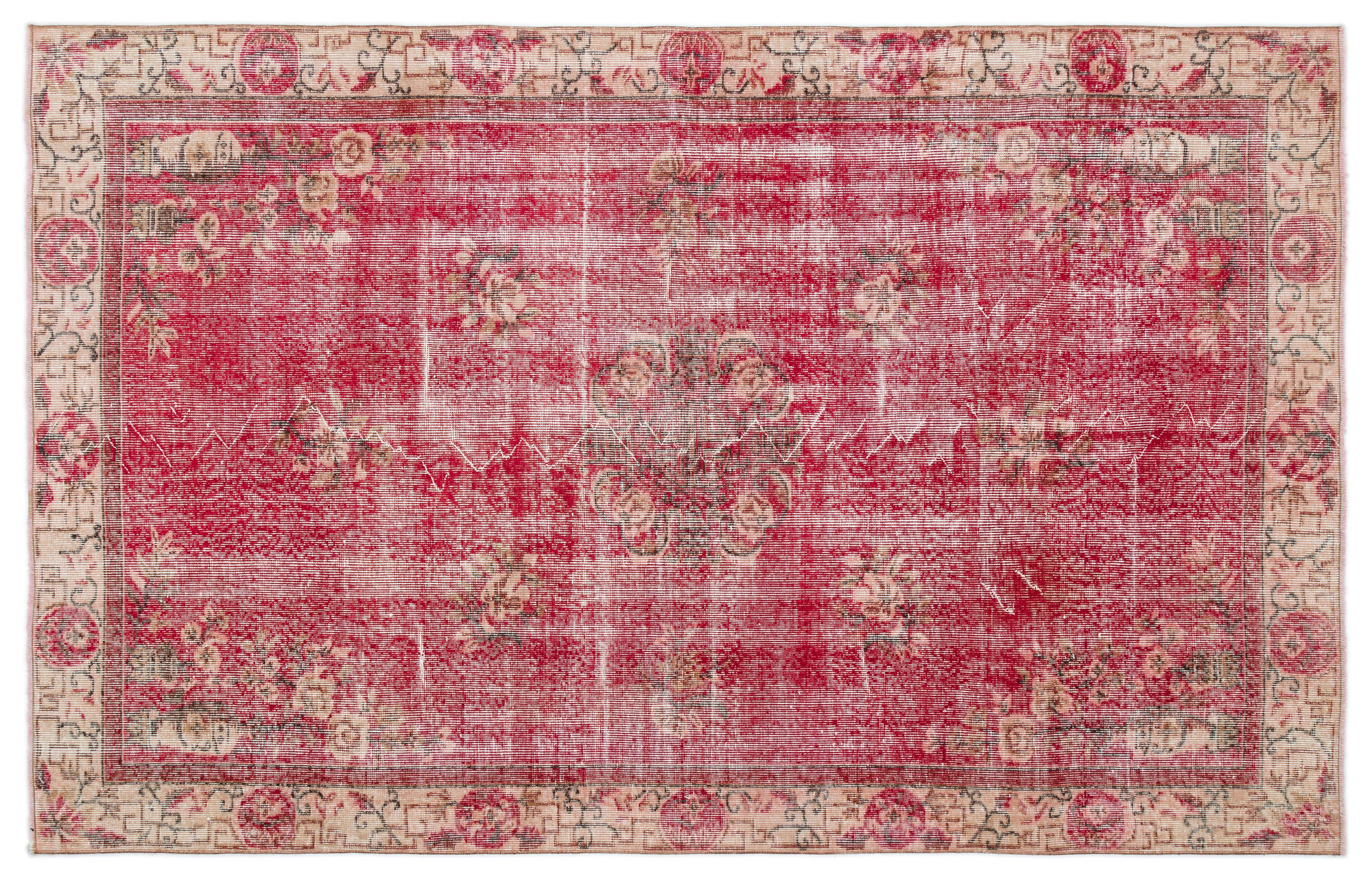 Apex Vintage Halı Naturel 19366 165 cm X 266 cm
