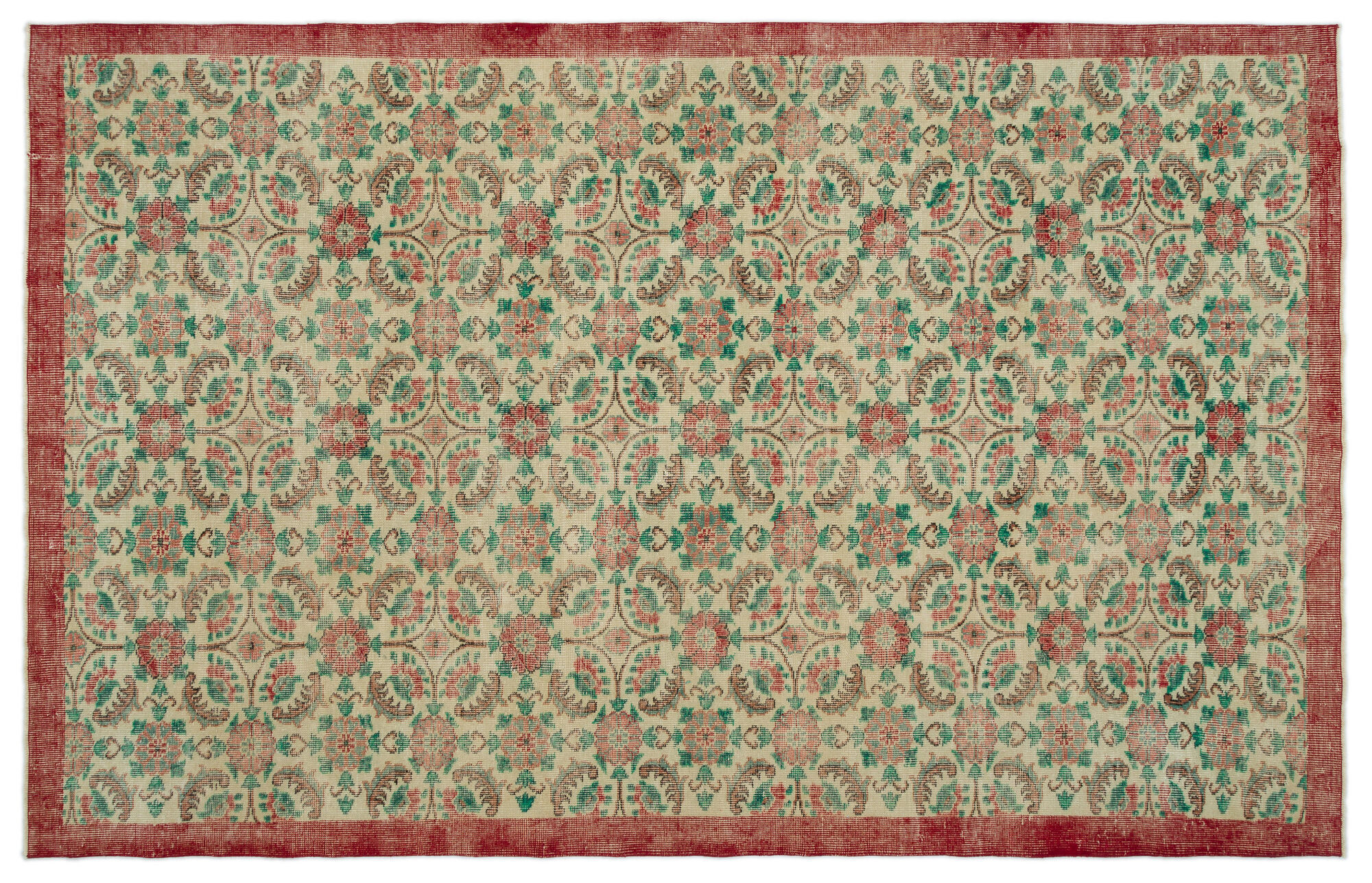 Apex Vintage Halı Naturel 19574 193 cm X 301 cm