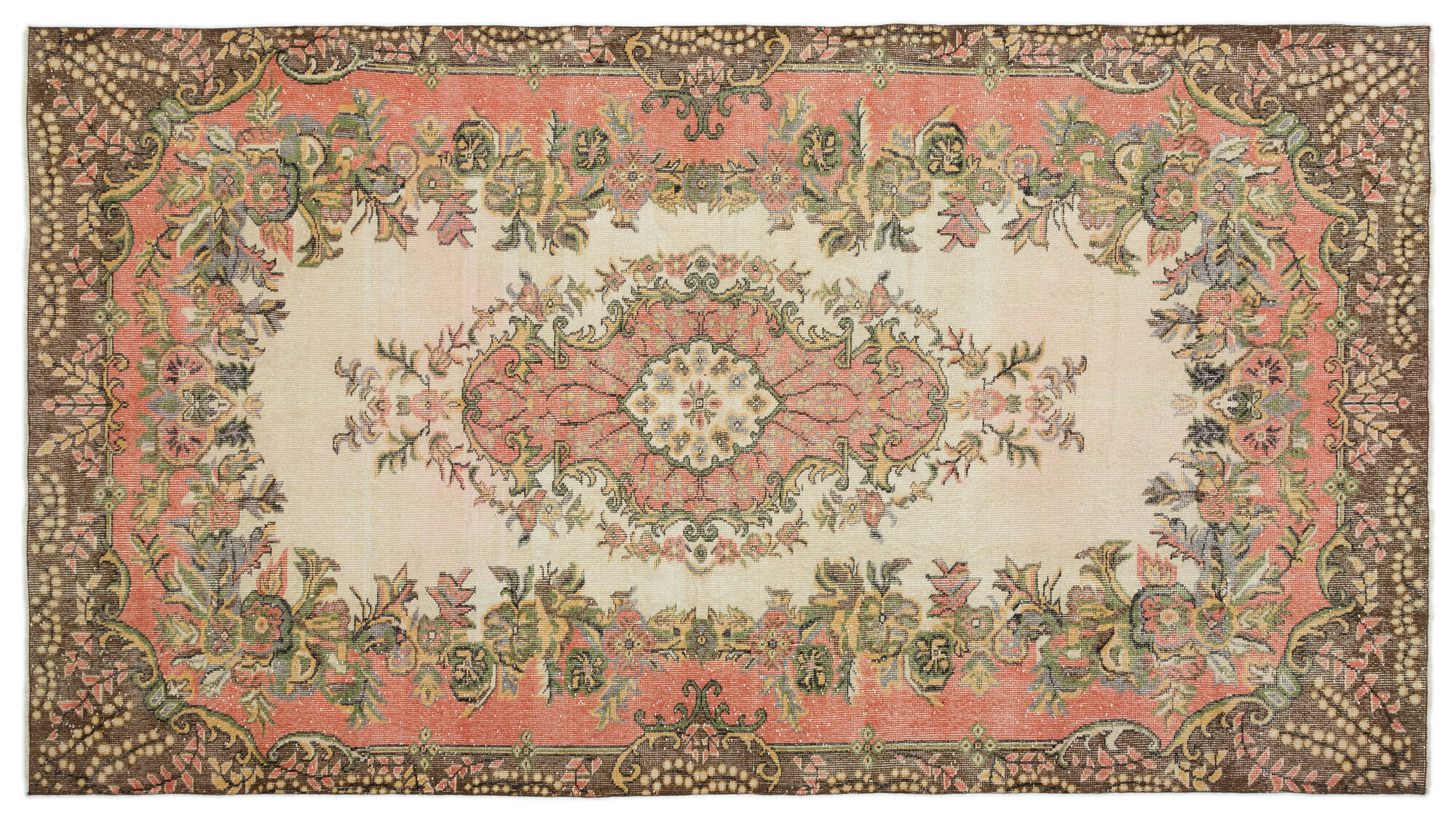 Apex Vintage Halı Naturel 19733 165 cm X 300 cm