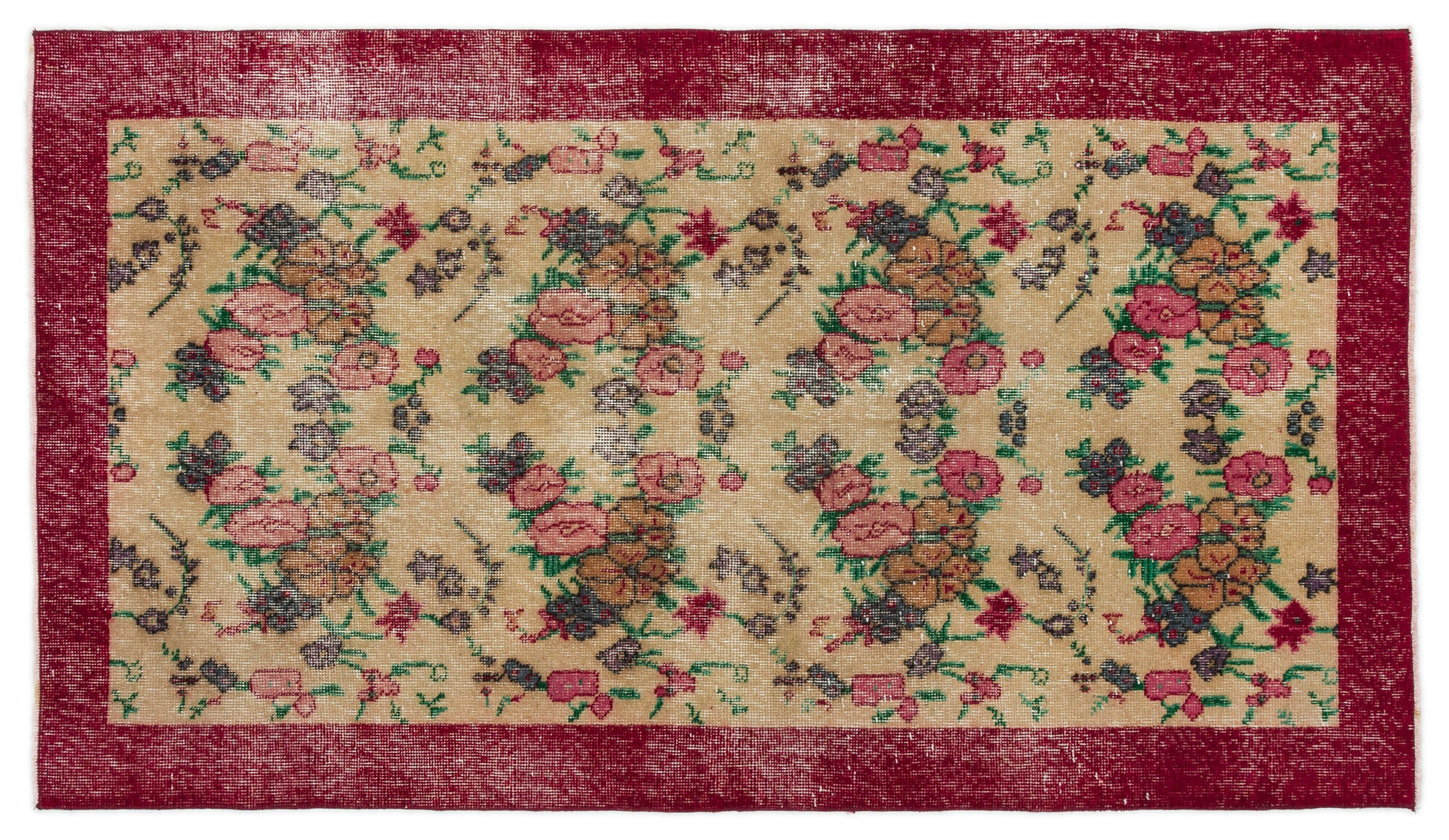 Apex Vintage Halı Naturel 19828 110 cm X 193 cm