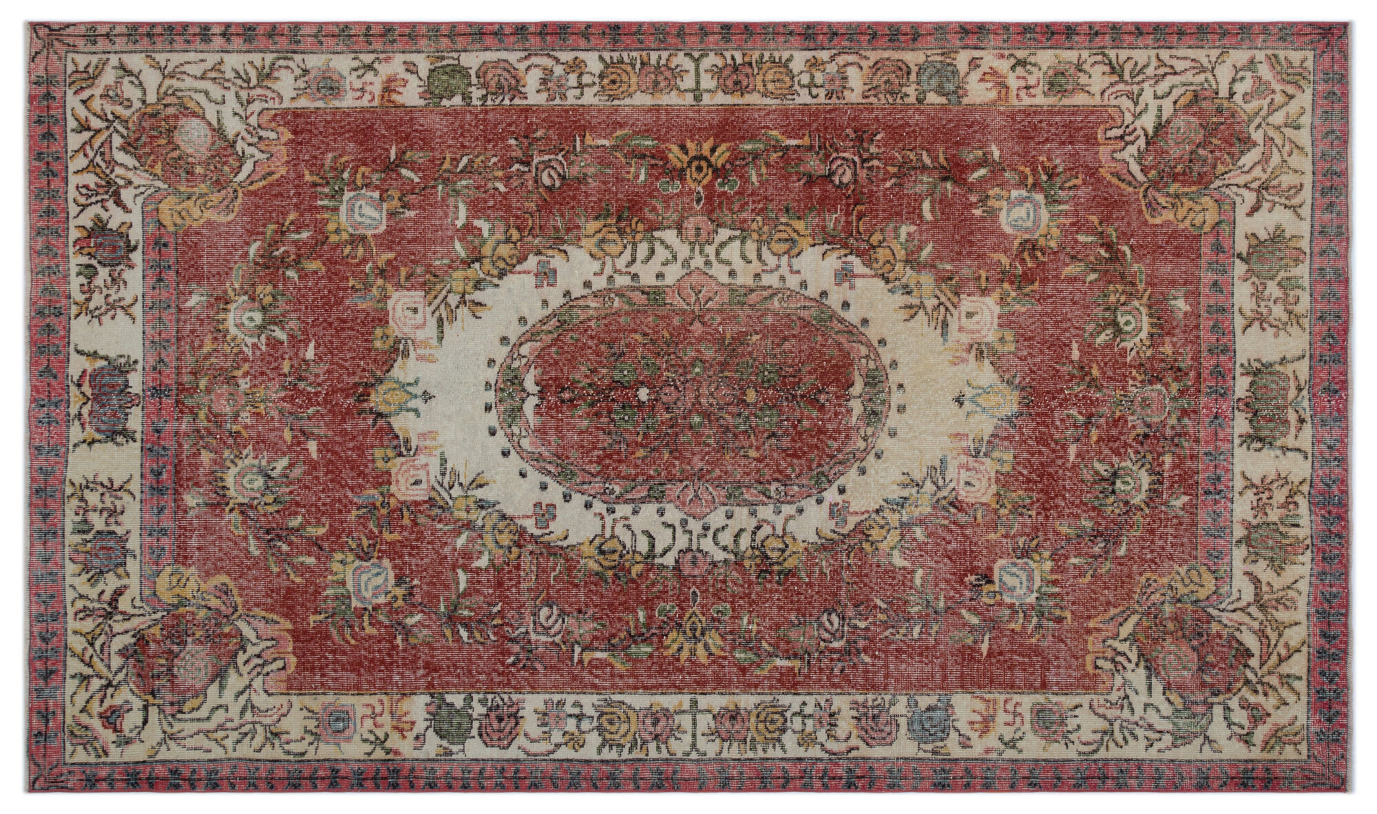 Apex Vintage Halı Naturel 23719 170 cm X 291 cm