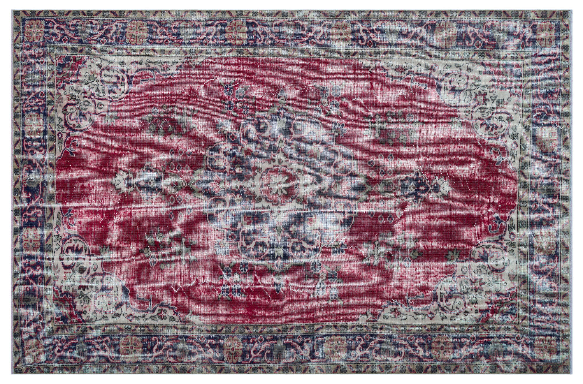 Apex Vintage Halı Naturel 25853 180 cm X 282 cm