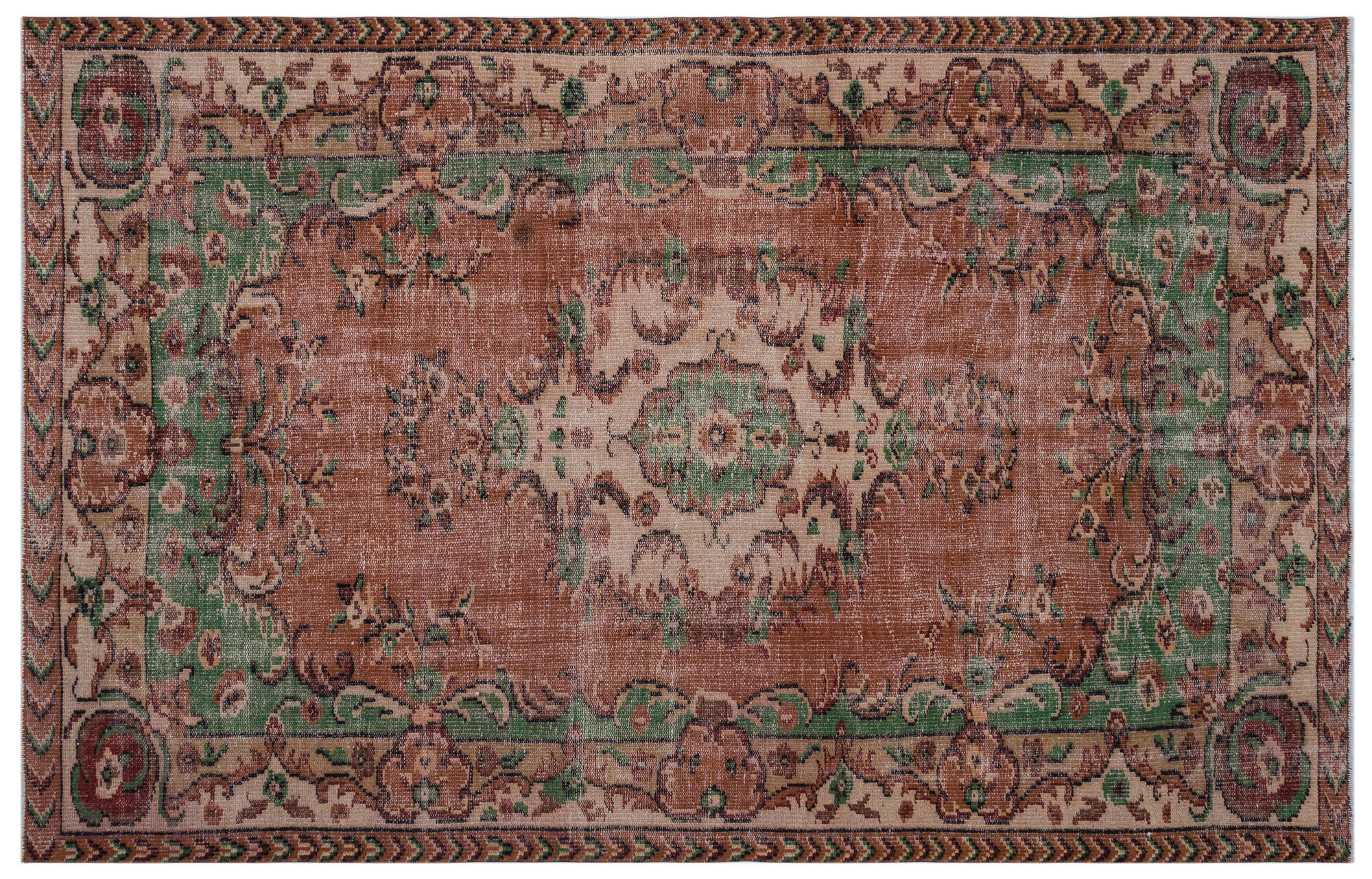 Apex Vintage Halı Naturel 26859 170 cm X 265 cm