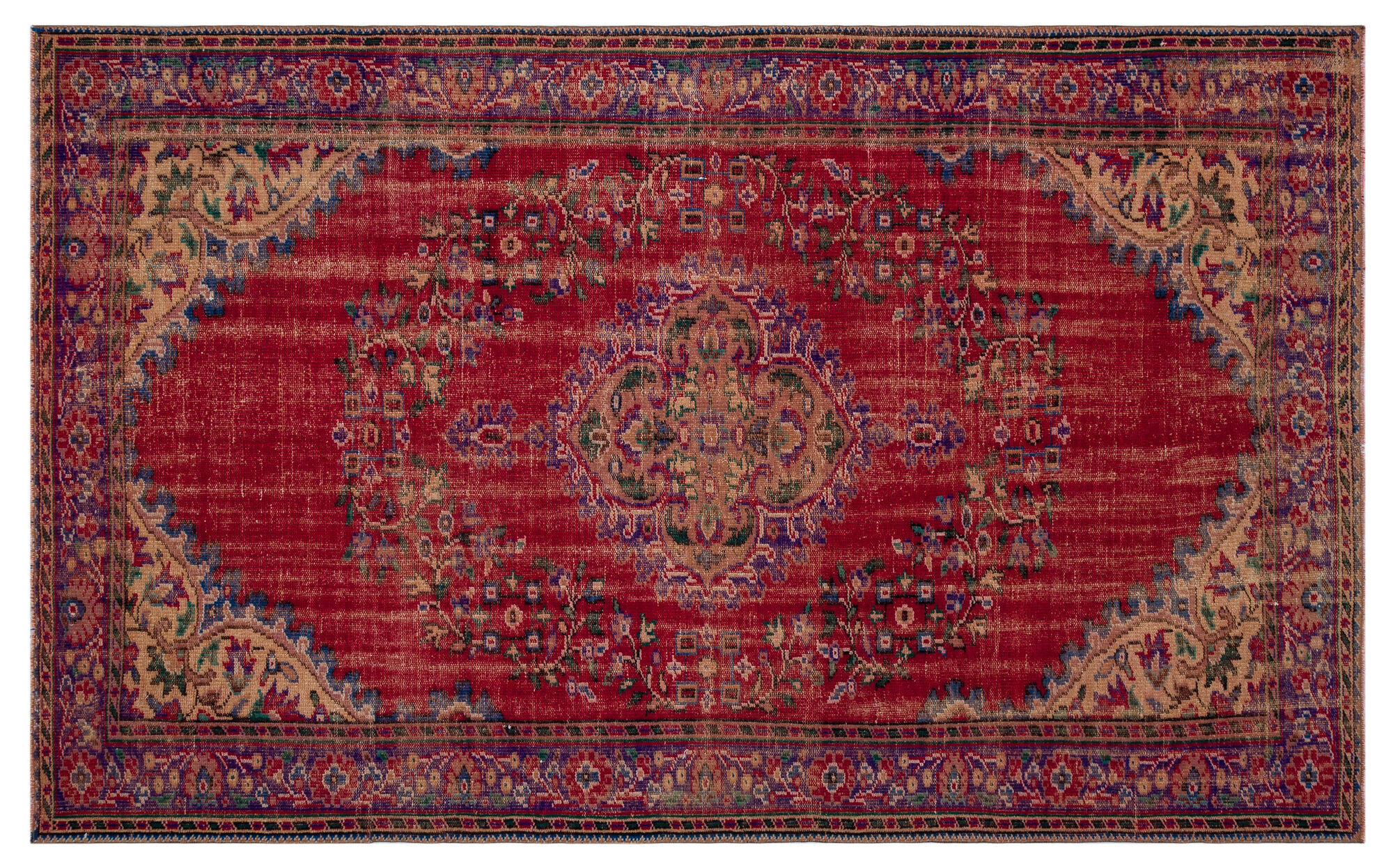 Apex Vintage Halı Naturel 27049 184 cm X 294 cm
