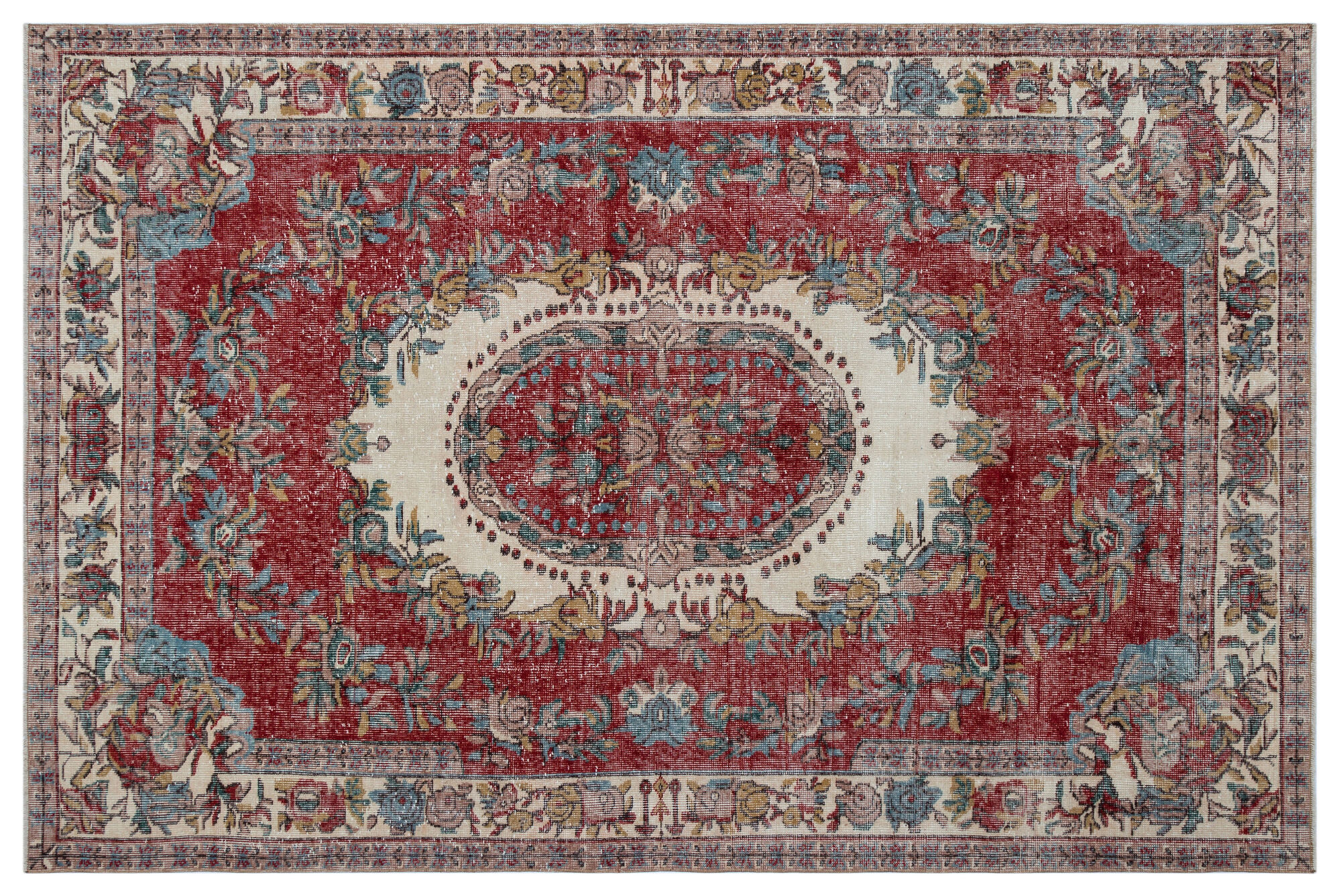 Apex Vintage Halı Naturel 27146 179 cm X 272 cm