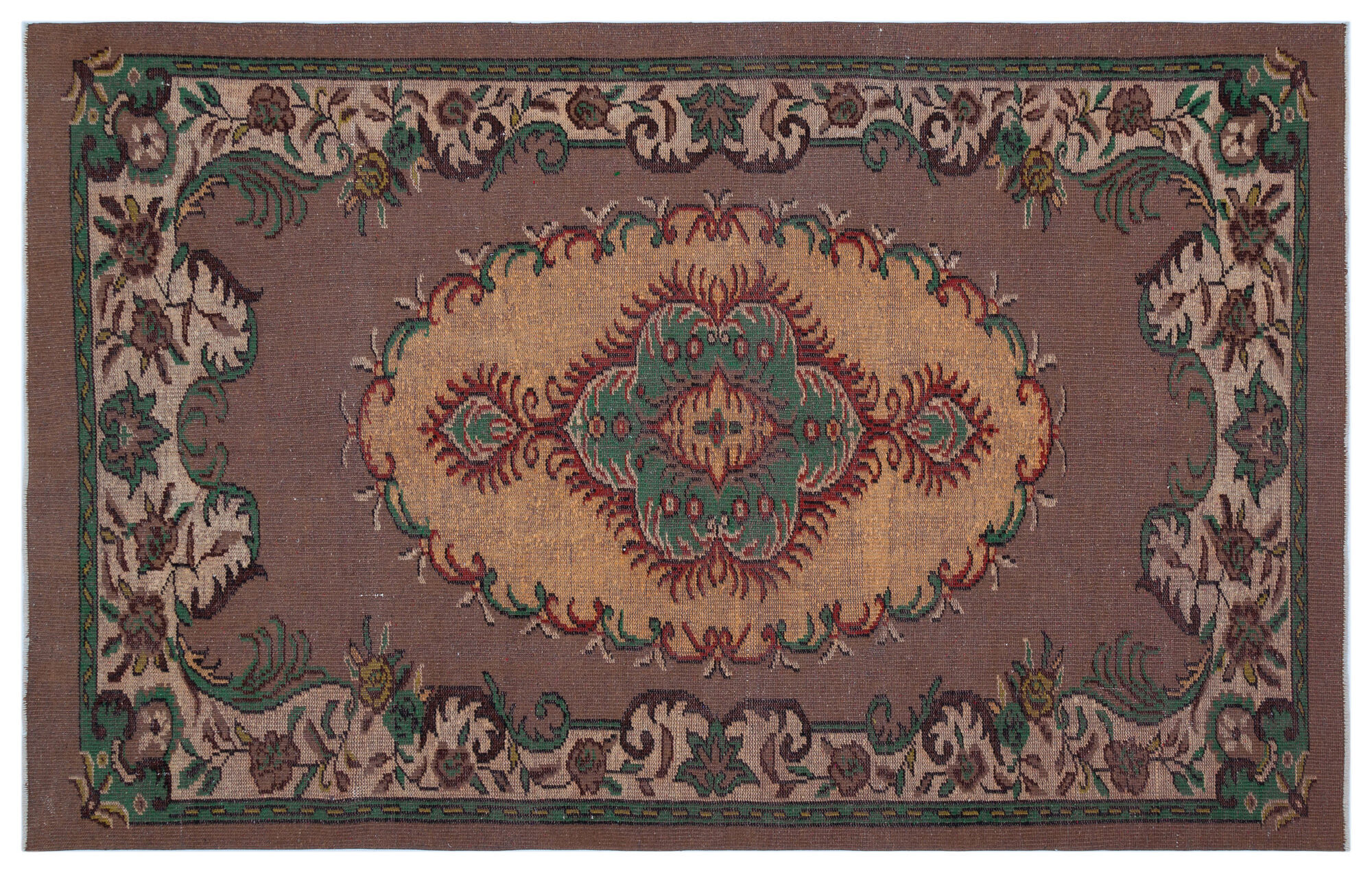 Apex Vintage Halı Naturel 27405 167 cm X 275 cm