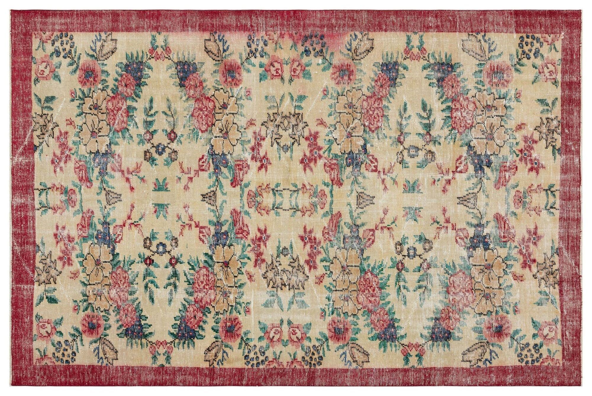 Apex Vintage Halı Naturel 34721 184 cm X 278 cm