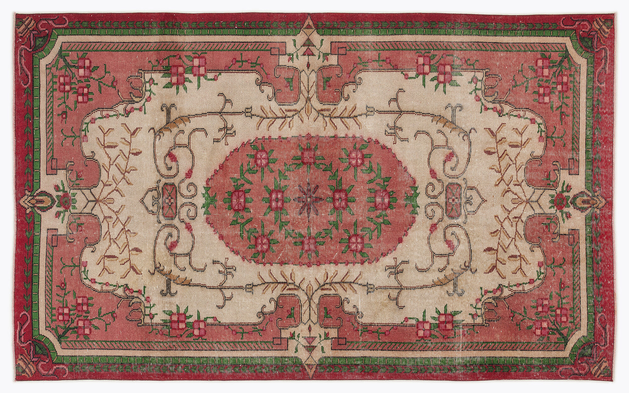 Apex Vintage Halı Naturel 7324 170 cm X 280 cm